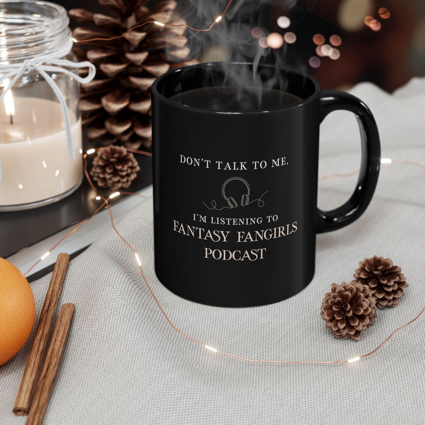 Don't Talk to Me Mug (Black)