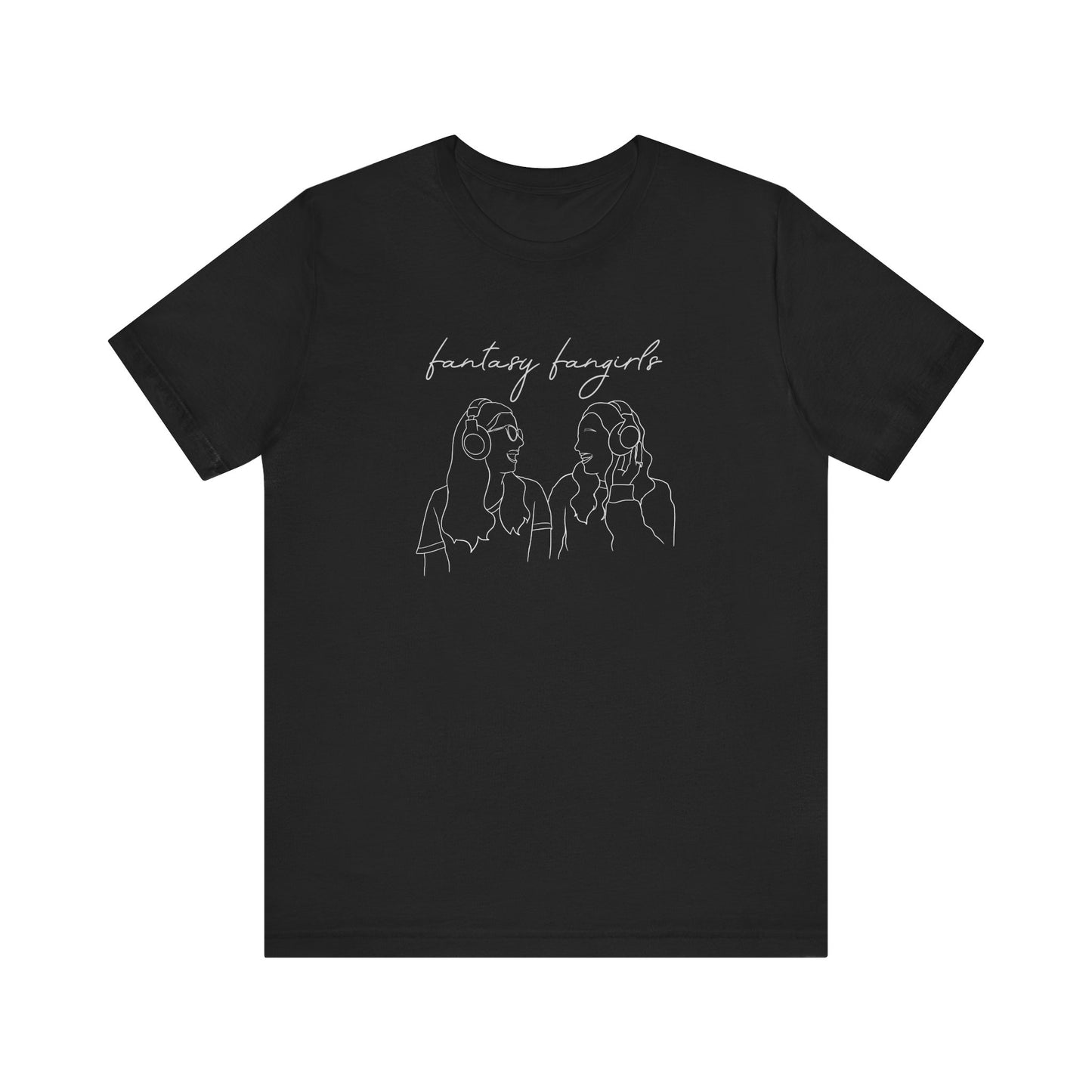 Fantasy Fangirls Minimalist Unisex Short Sleeve Tee