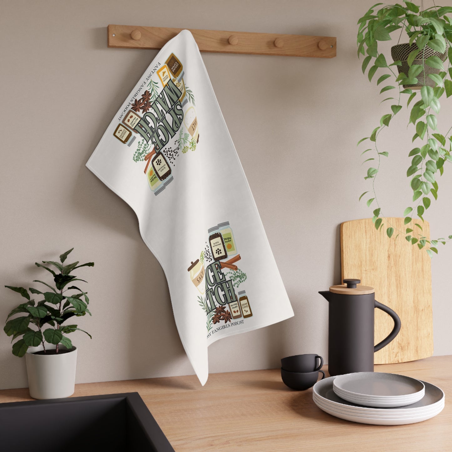Spice Watch Kitchen Towel