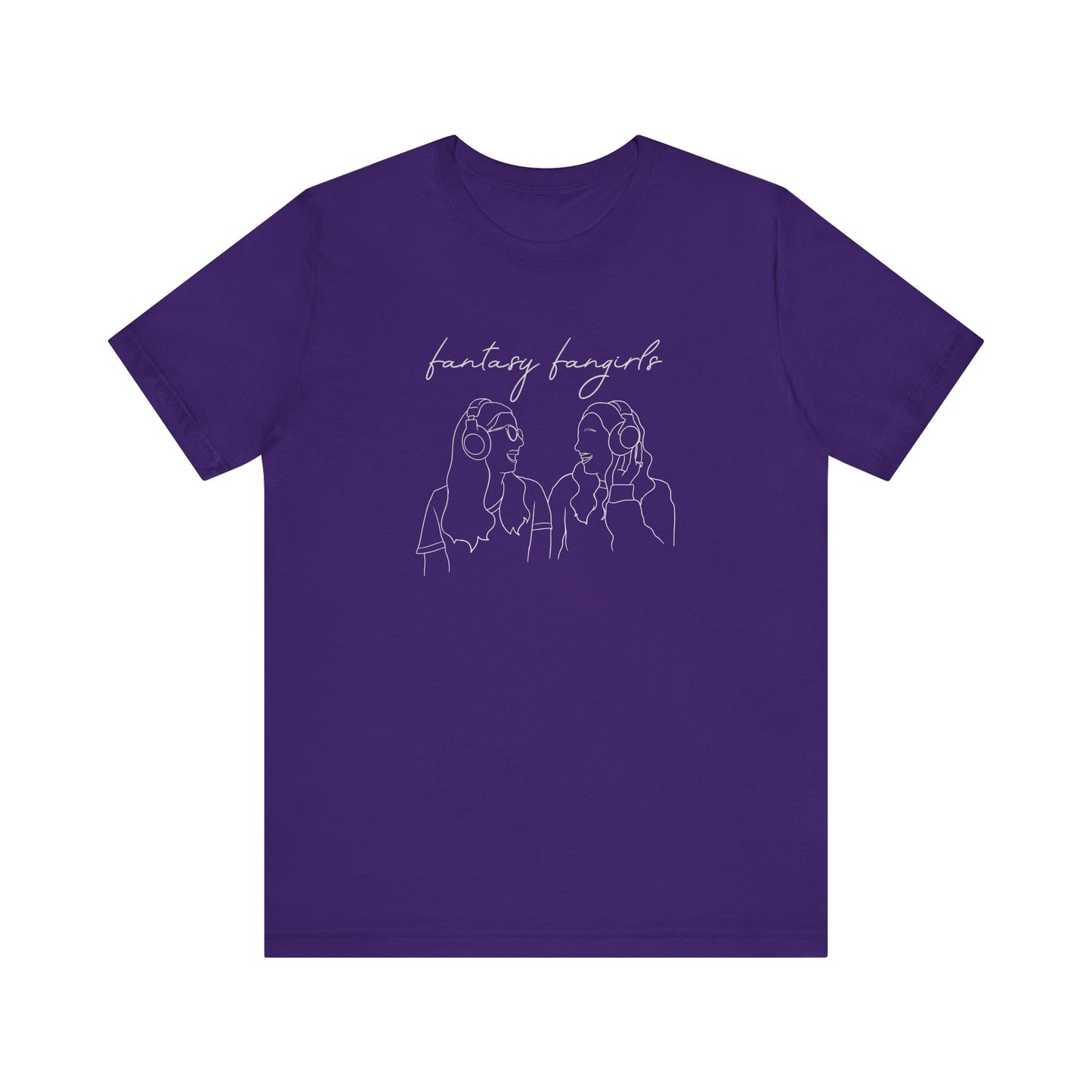 Fantasy Fangirls Minimalist Unisex Short Sleeve Tee