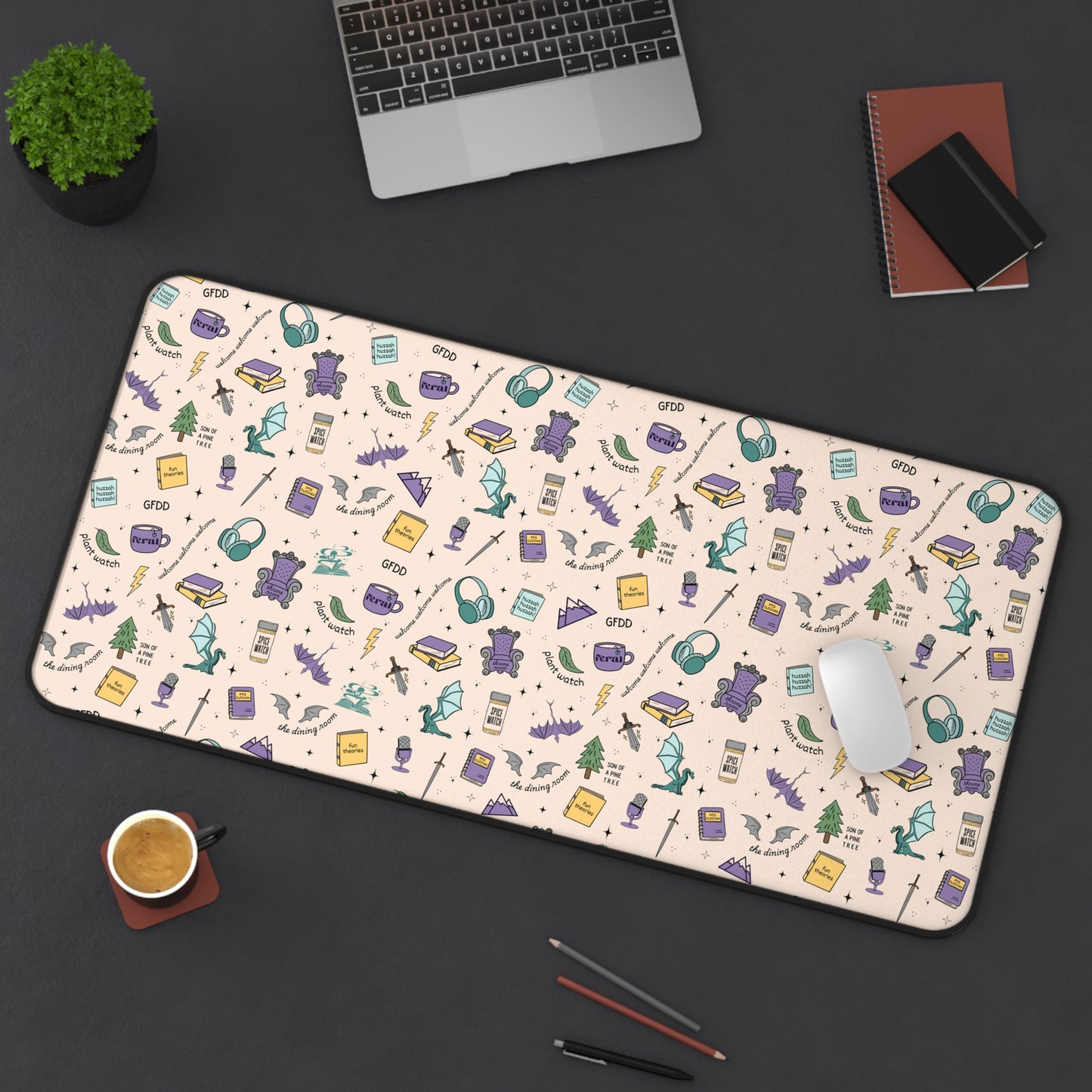 FFG Doodle Desk Mat