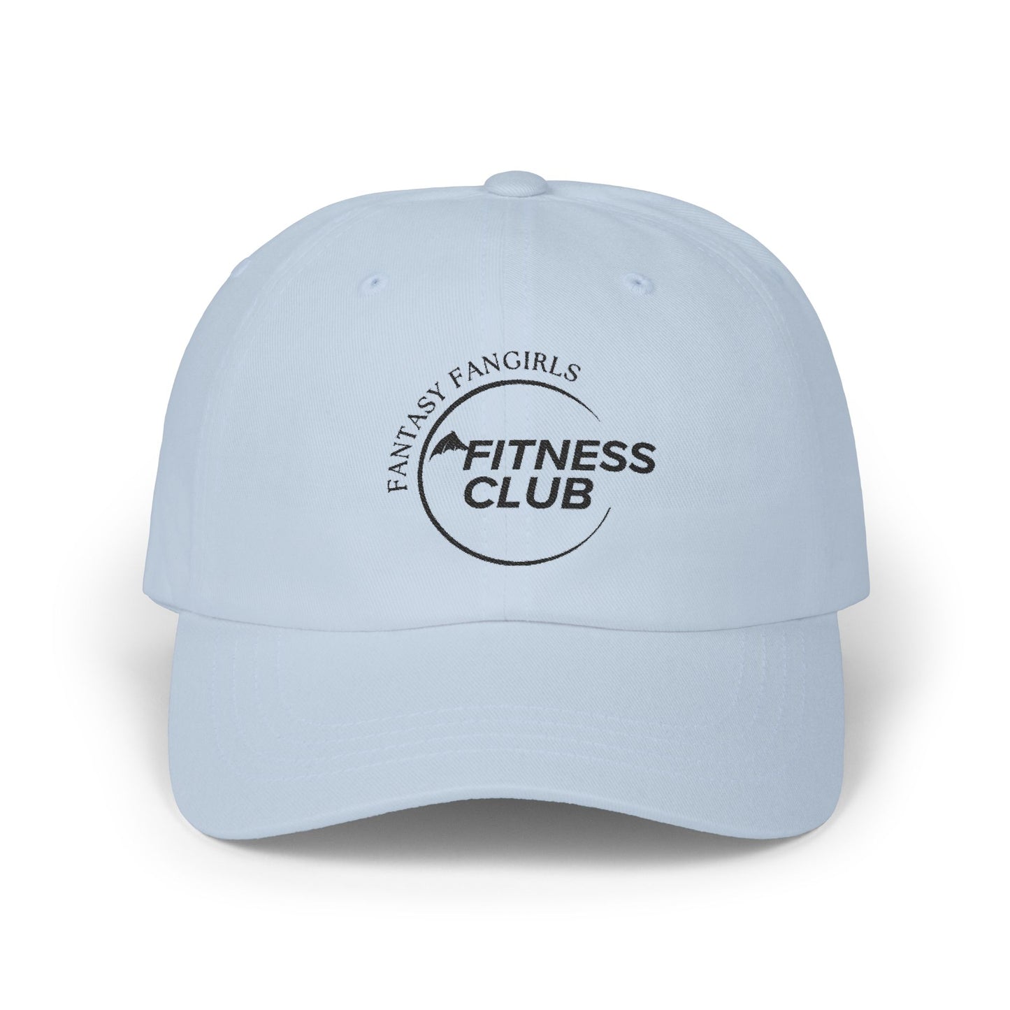 FFG Fitness Club Embroidered Baseball Cap (FanClub) (White, Pink, Light Blue, Tan)