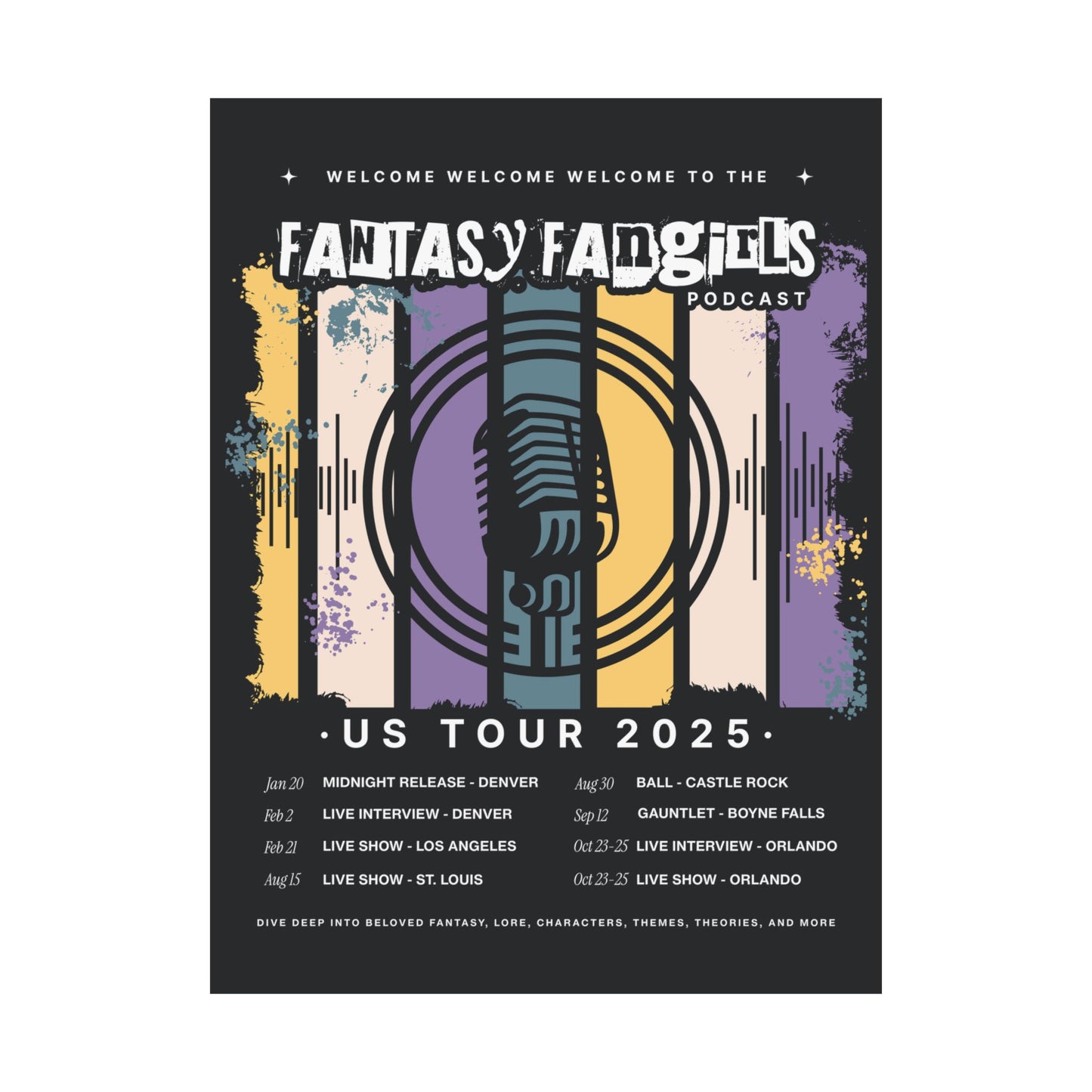 FFG US Tour 2025 Poster