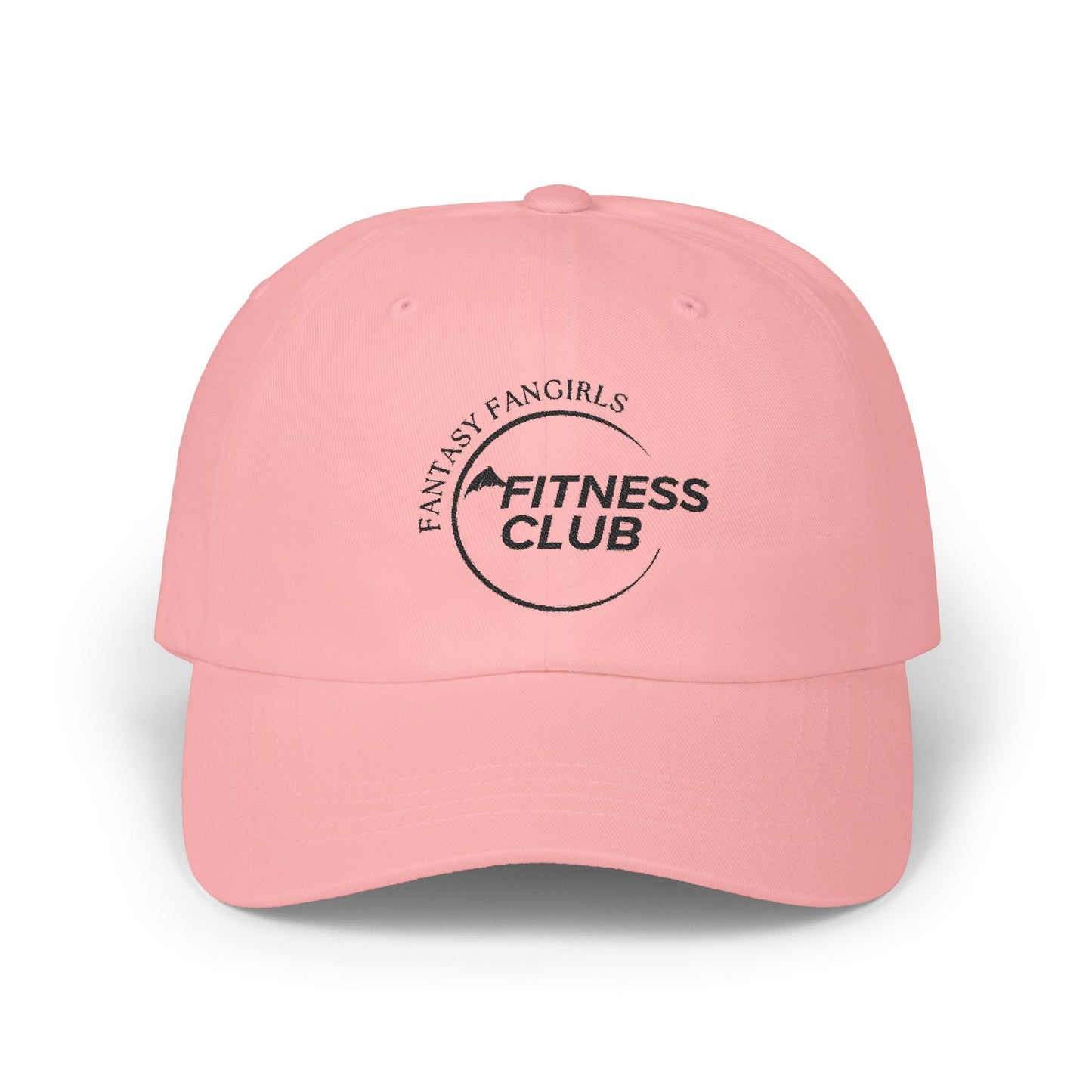 FFG Fitness Club Embroidered Baseball Cap (FanClub) (White, Pink, Light Blue, Tan)