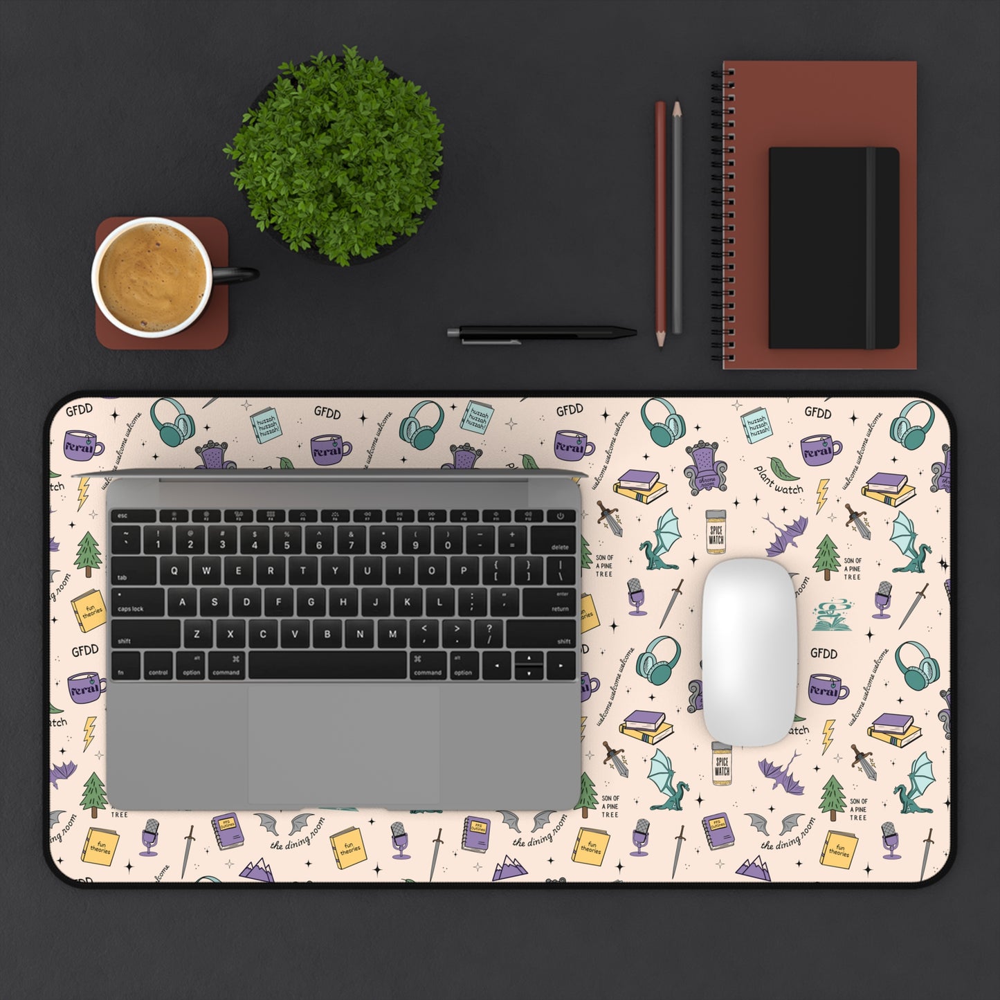 FFG Doodle Desk Mat