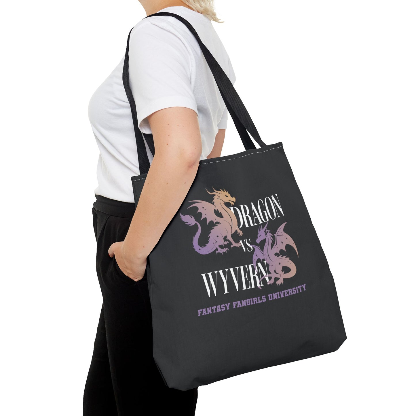 Dragon vs. Wyvern Tote Bag