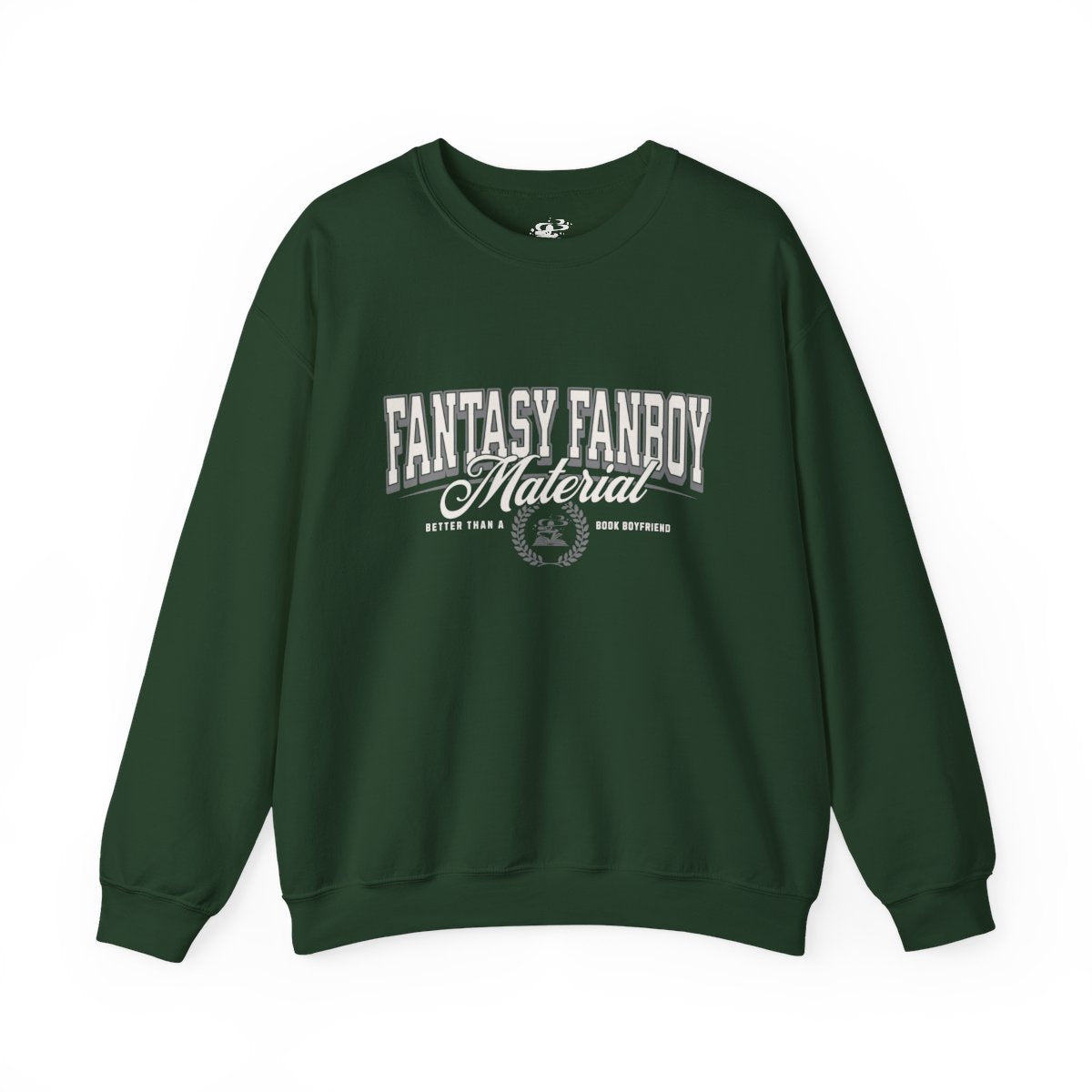 Fantasy Fanboy Material Unisex Crewneck Sweatshirt
