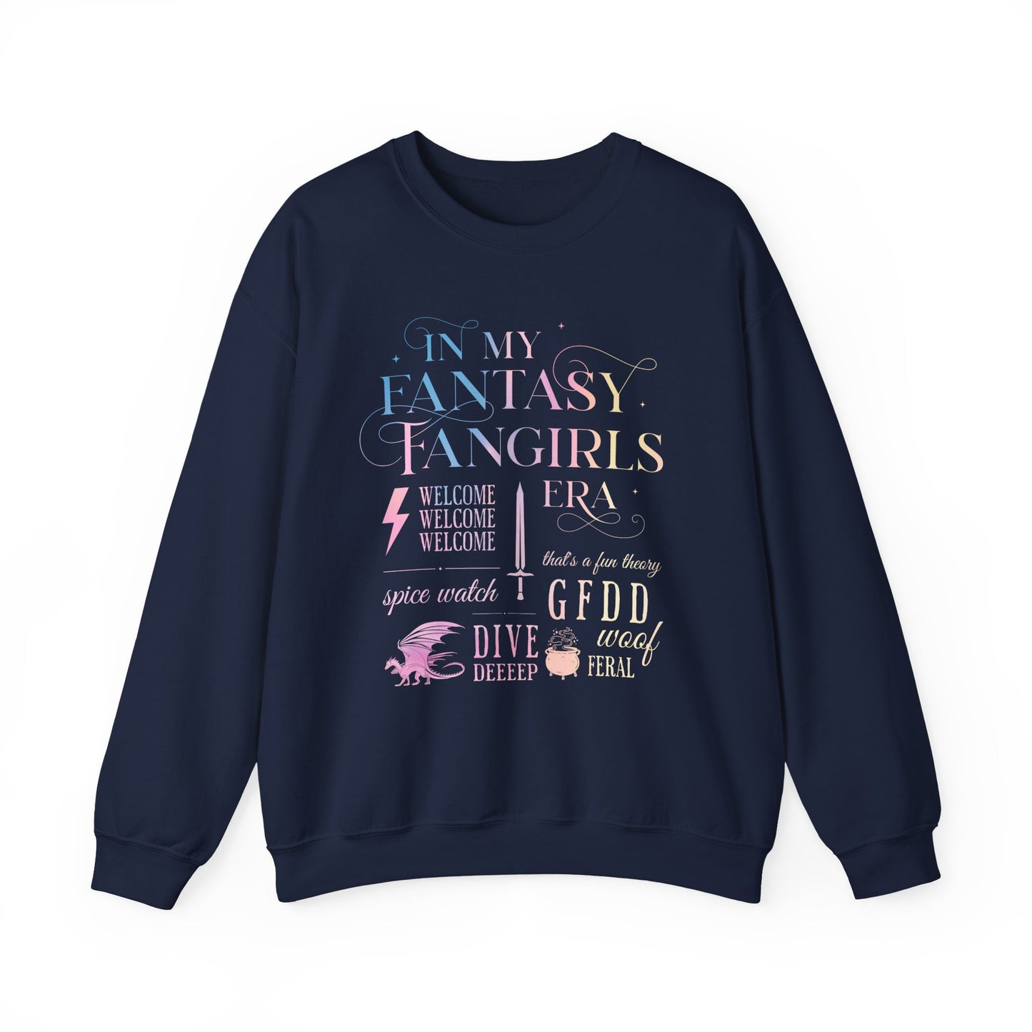 In My Fantasy Fangirls Era Unisex Crewneck Sweatshirt