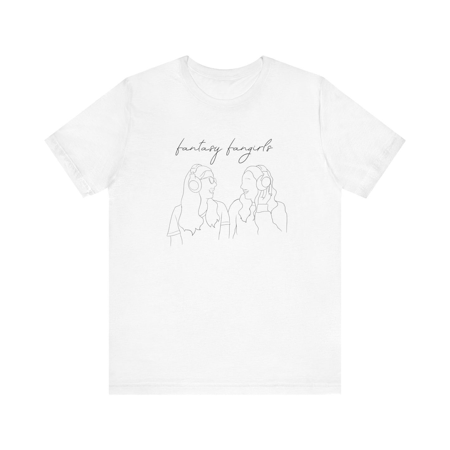 Fantasy Fangirls Minimalist Unisex Short Sleeve Tee