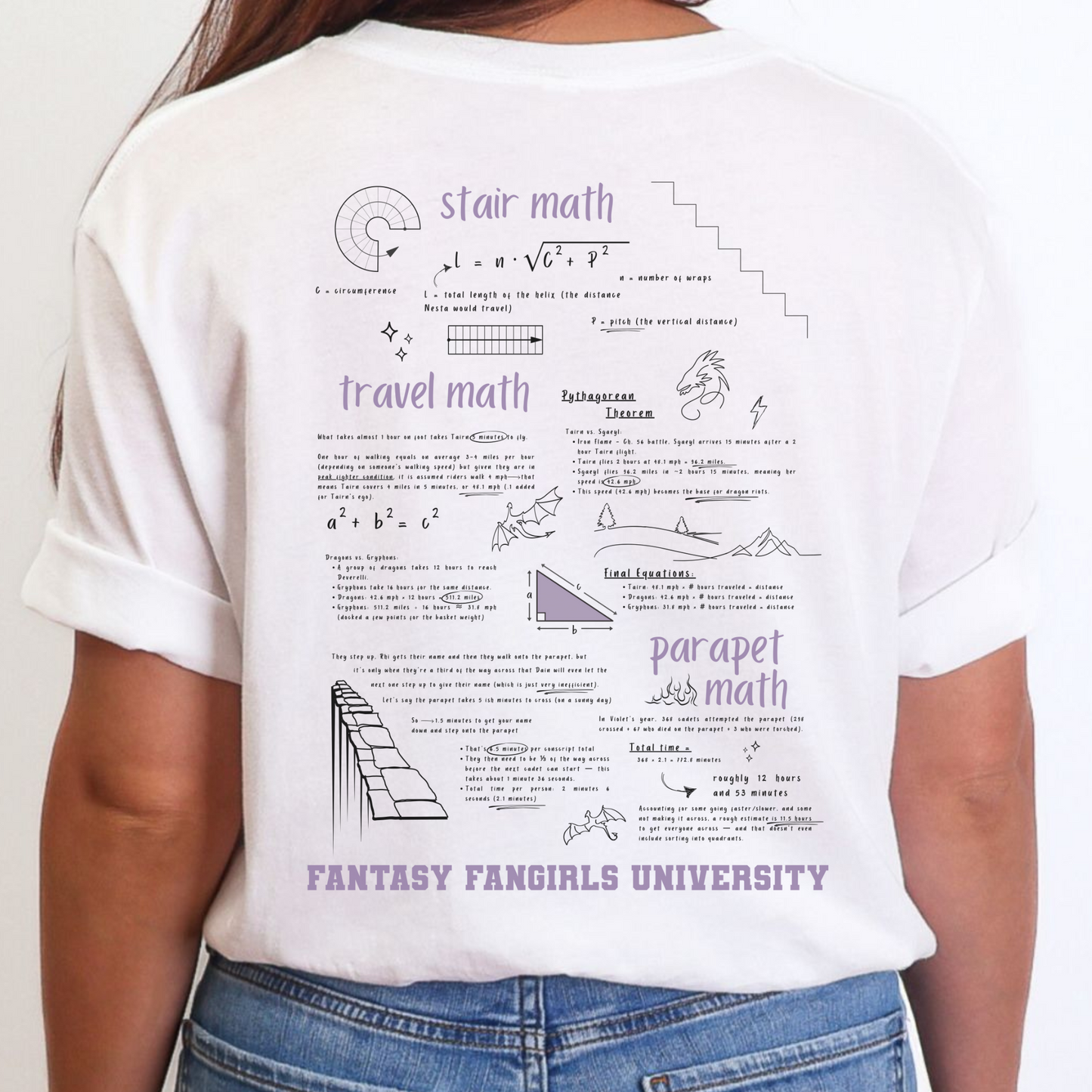 FFG University Math Unisex Tee