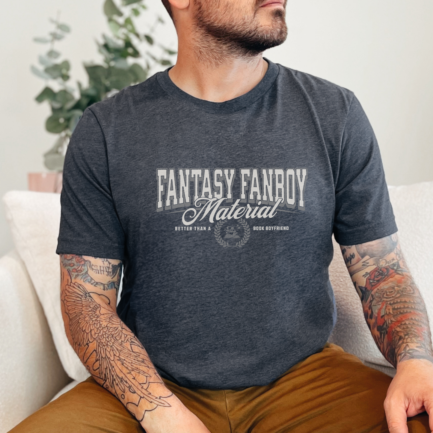 Fantasy Fanboy Material Unisex Tee