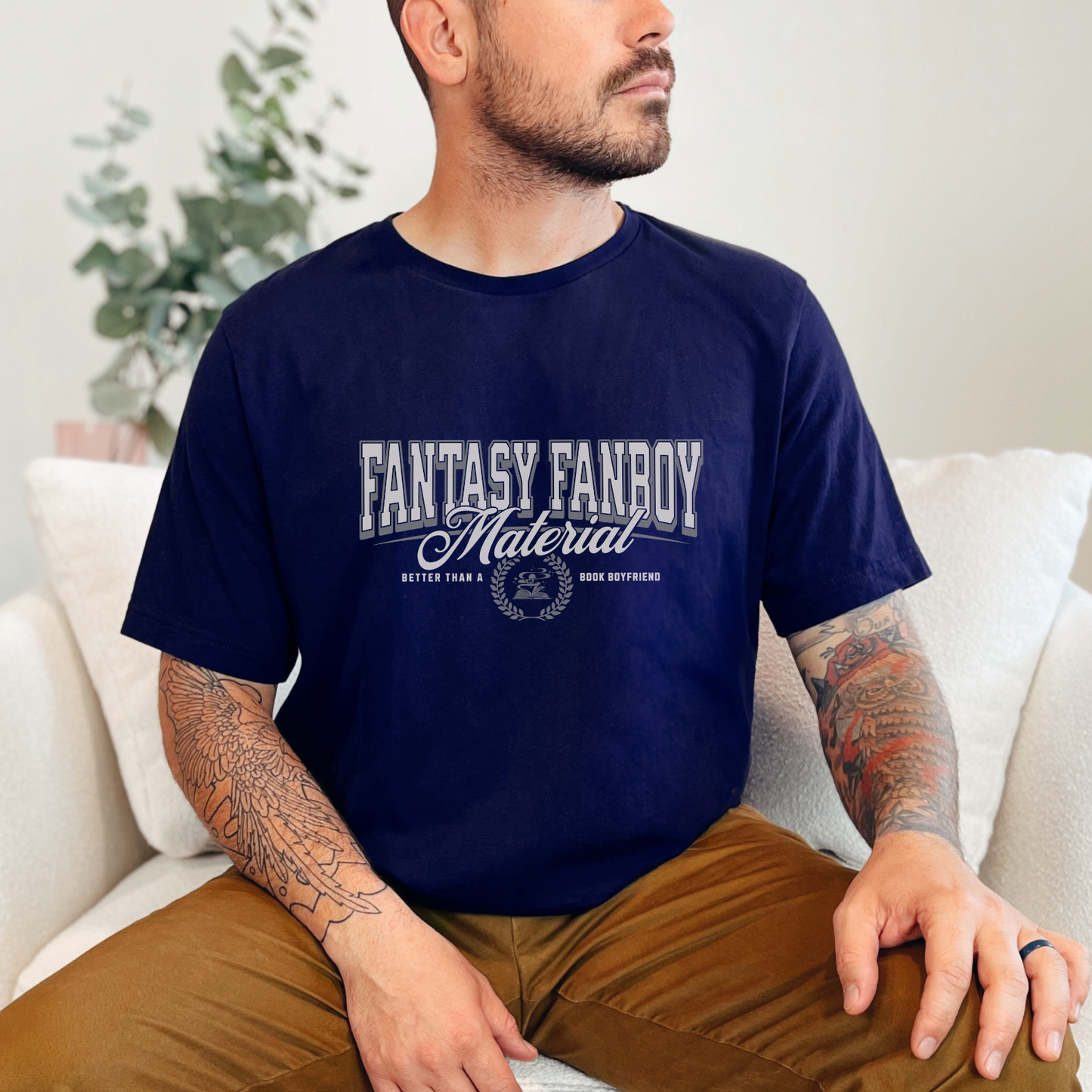 Fantasy Fanboy Material Unisex Tee
