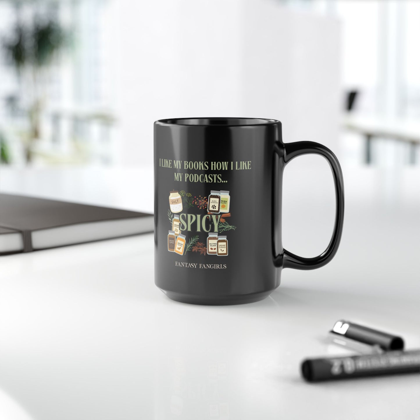 I Like My Podcasts Spicy Mug