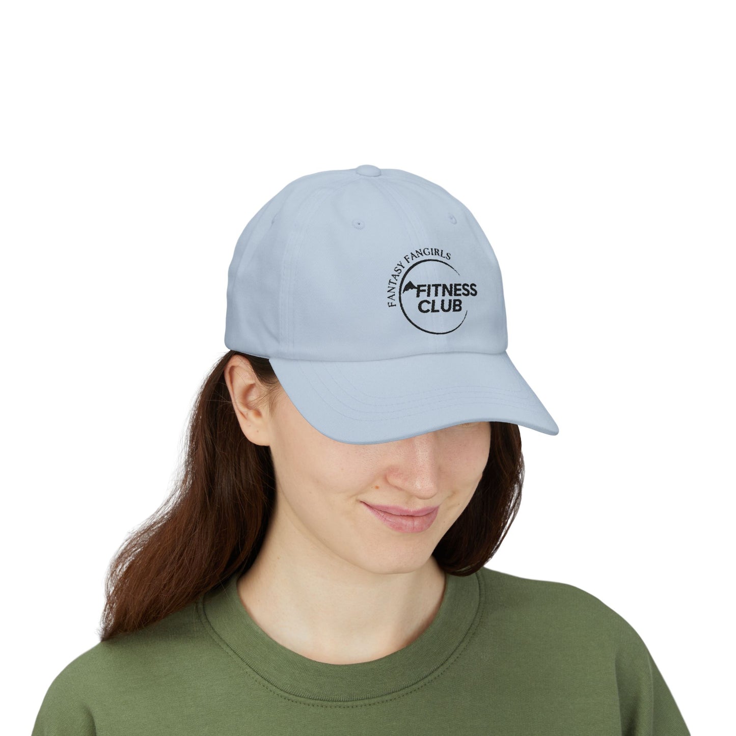 FFG Fitness Club Embroidered Baseball Cap (FanClub) (White, Pink, Light Blue, Tan)