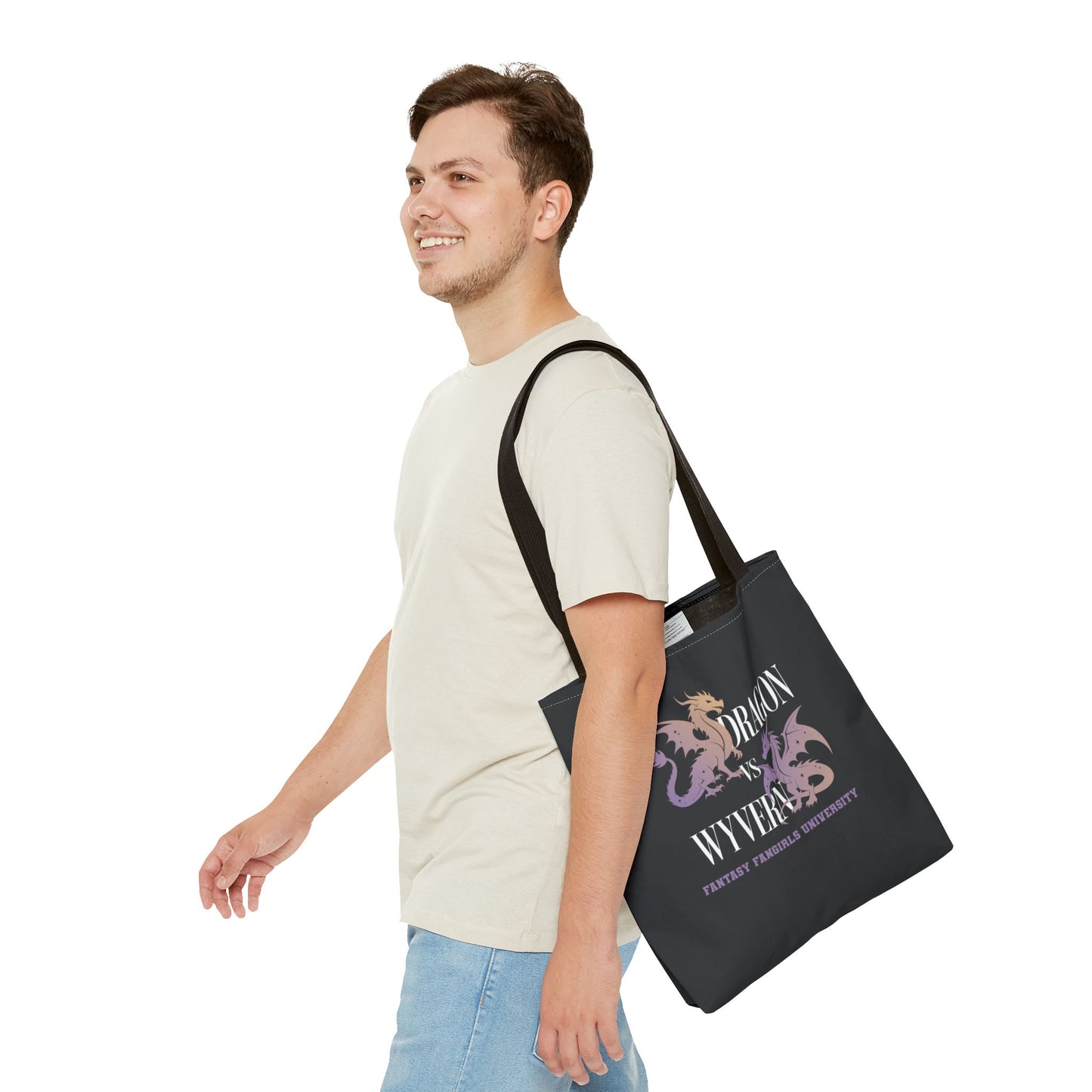 Dragon vs. Wyvern Tote Bag