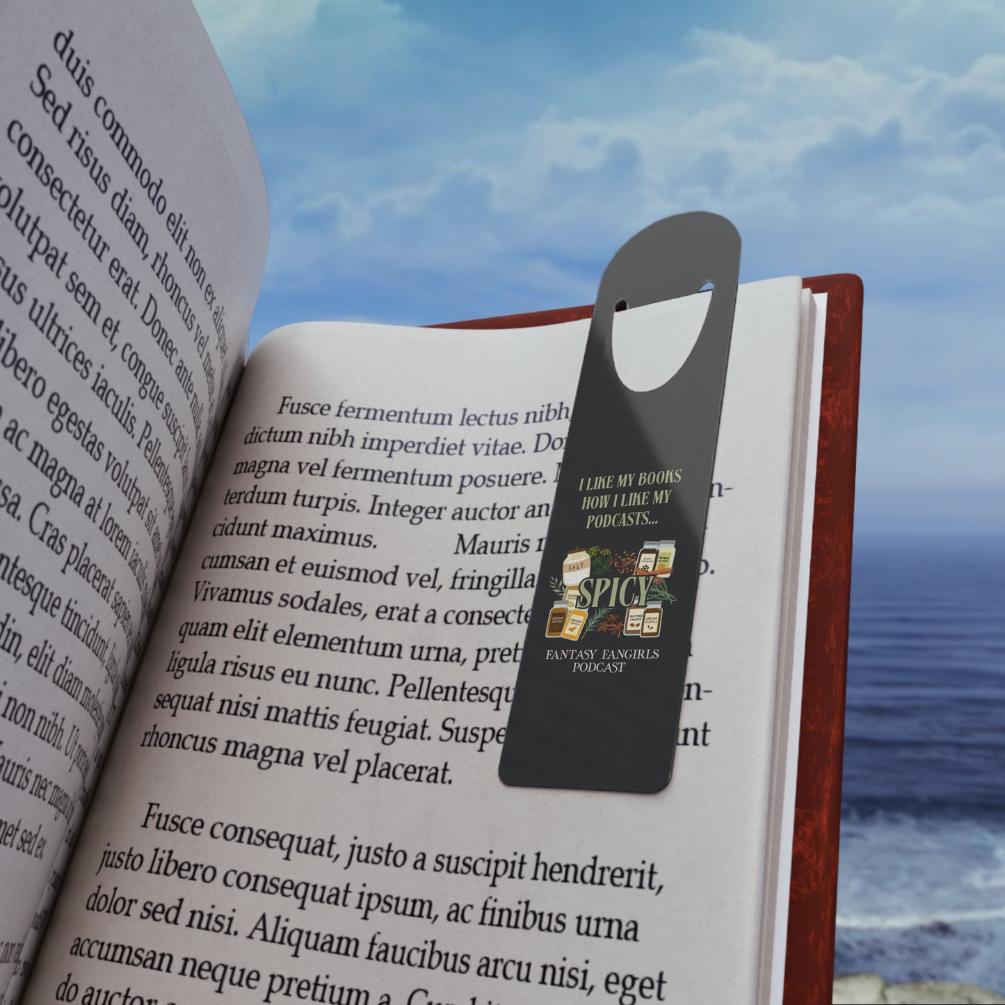 I Like My Podcasts Spicy Bookmark