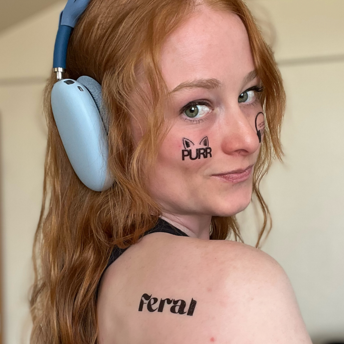 Fantasy Fangirls Temporary Tattoo Sheet