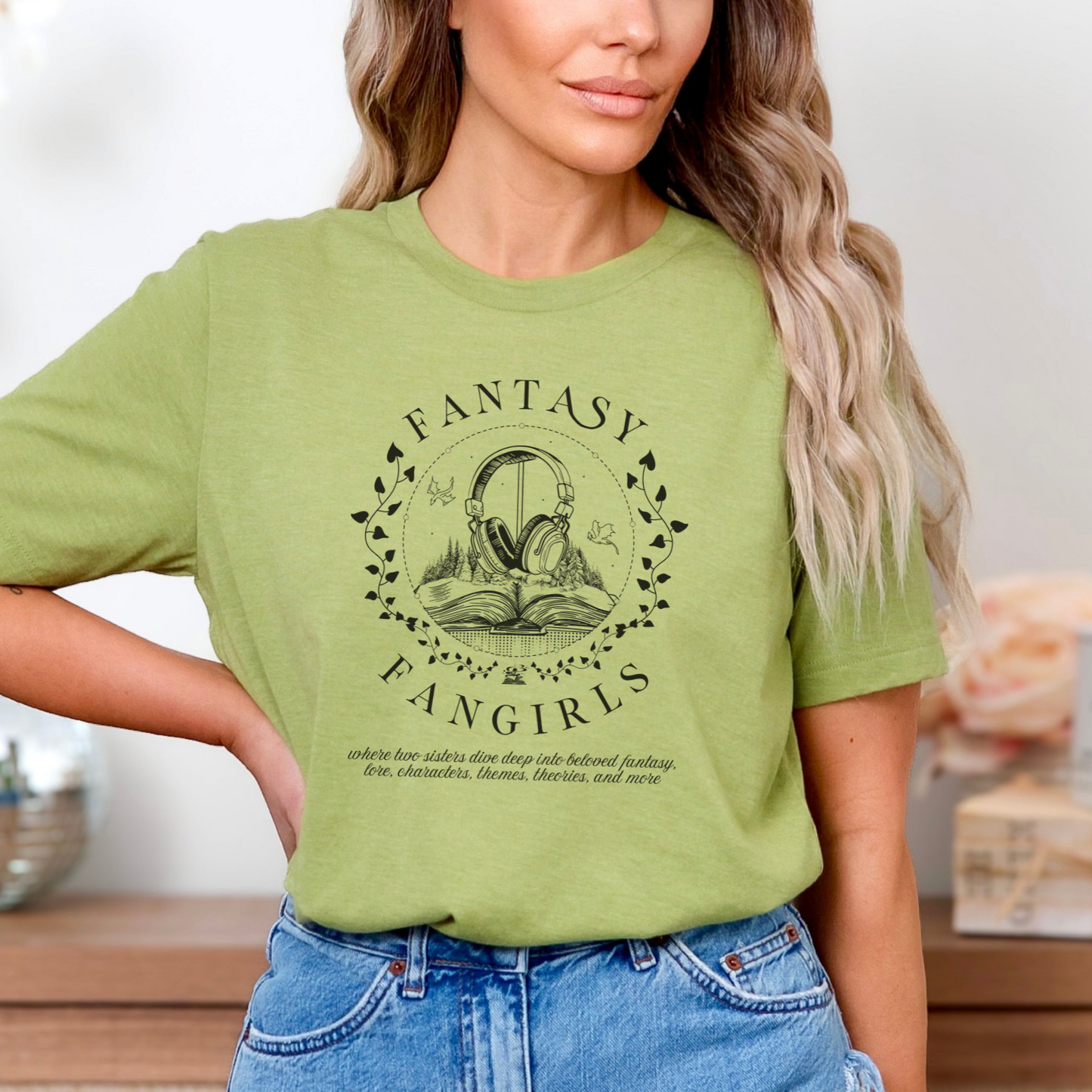 Headphones & Hardcovers Unisex Tee
