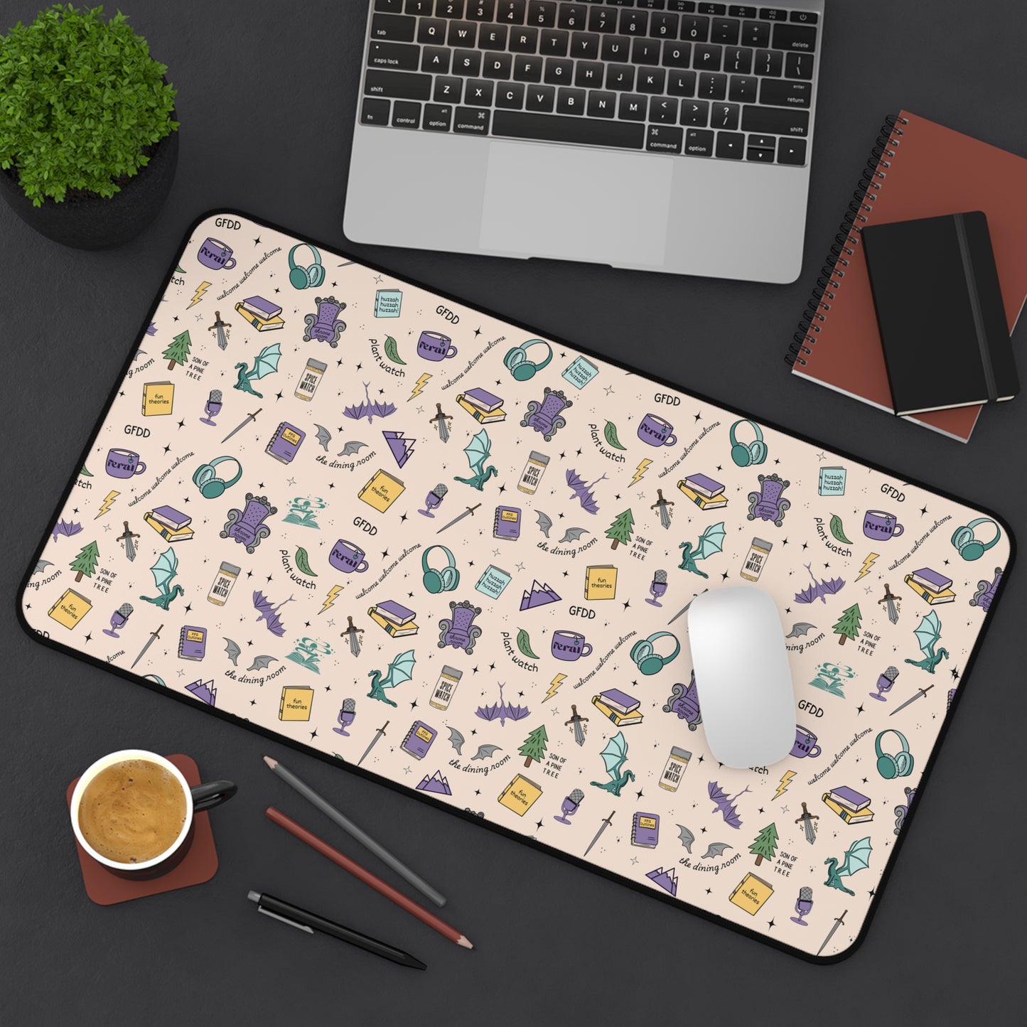FFG Doodle Desk Mat