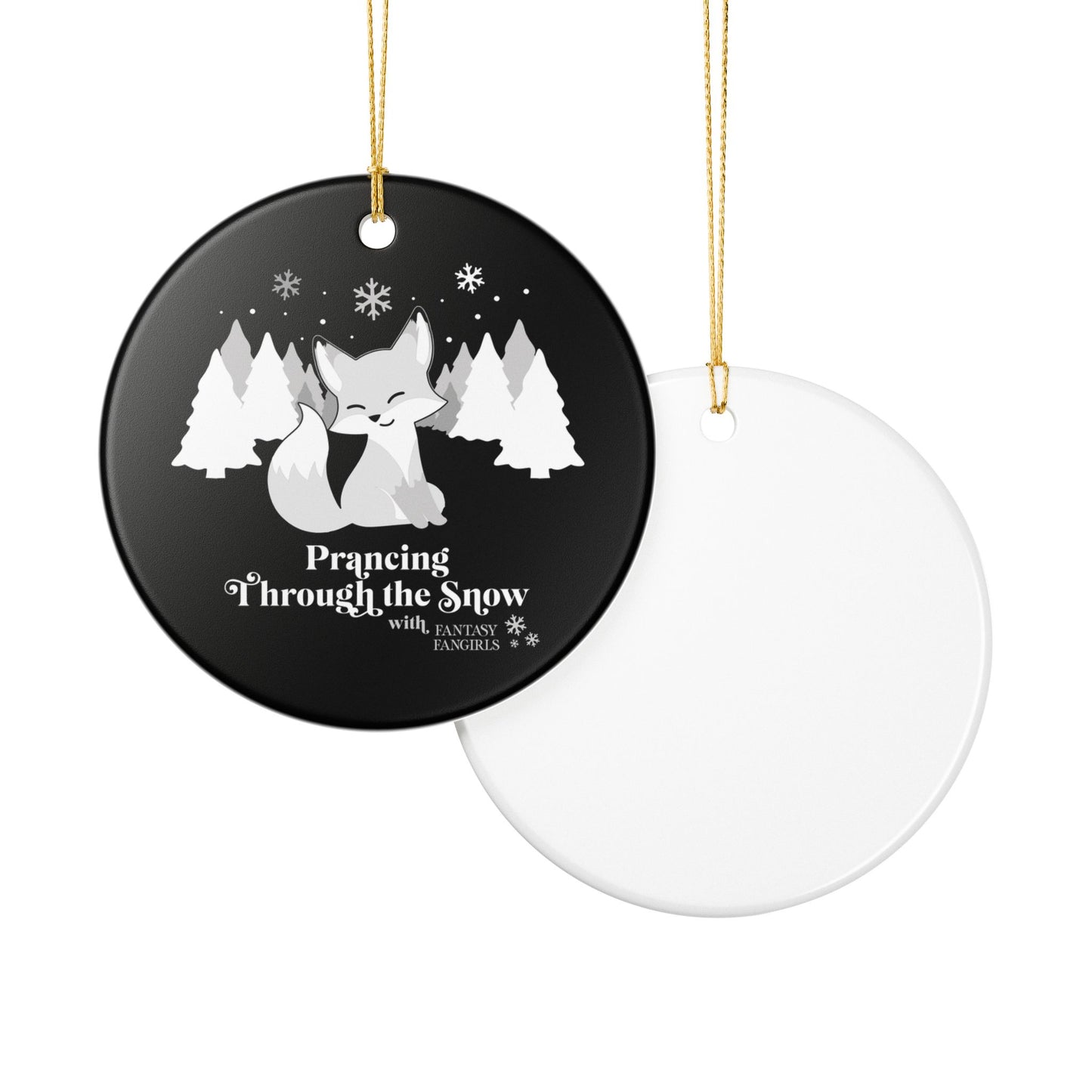 Prancing Through the Snow Ornament