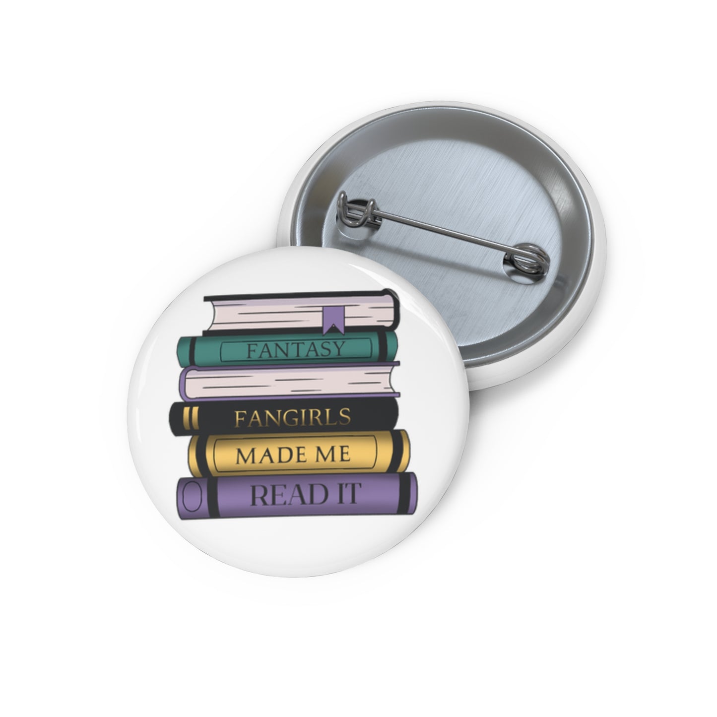 FFG Made Me Read It Pin Buttons