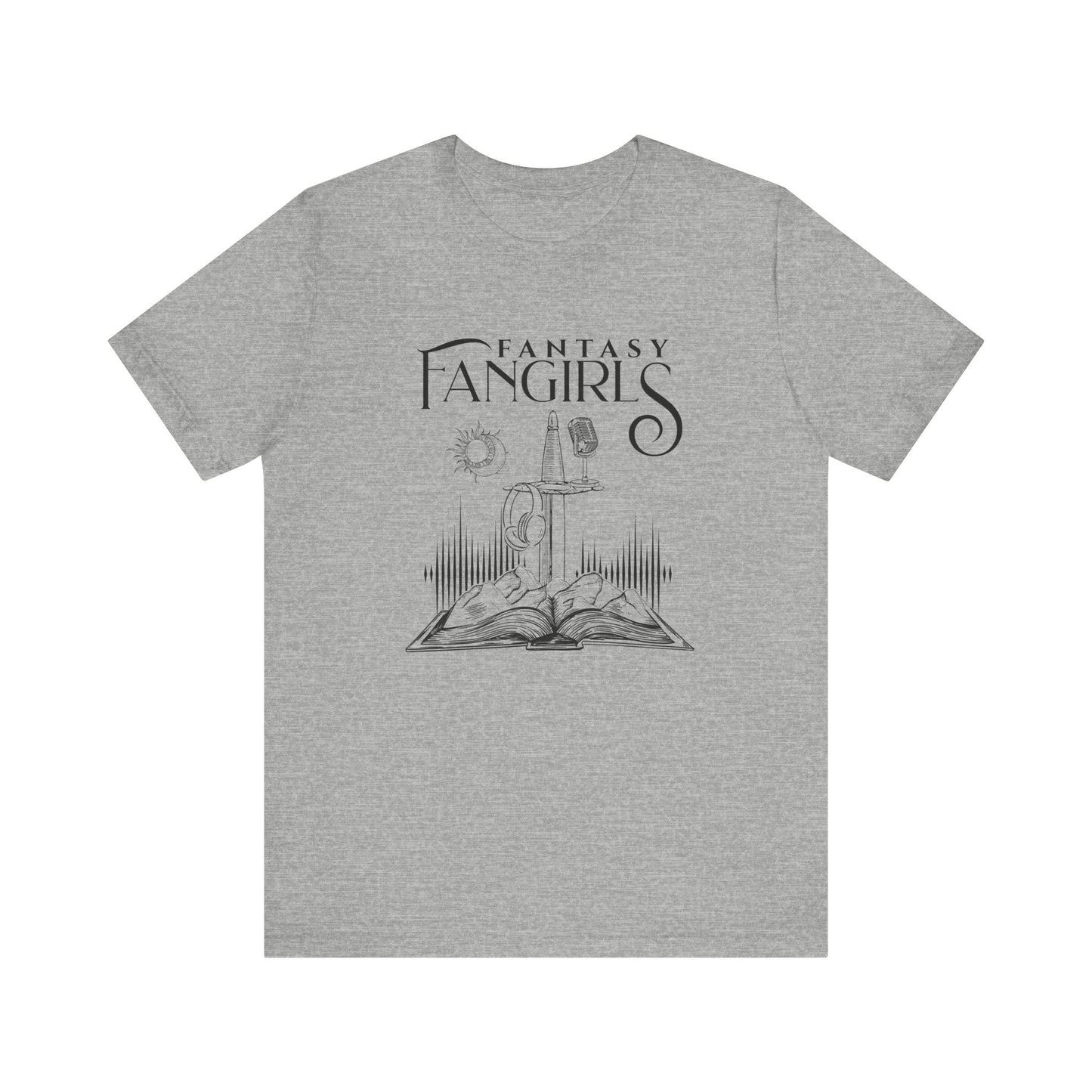 A Court of Mics & Headphones Unisex Tee