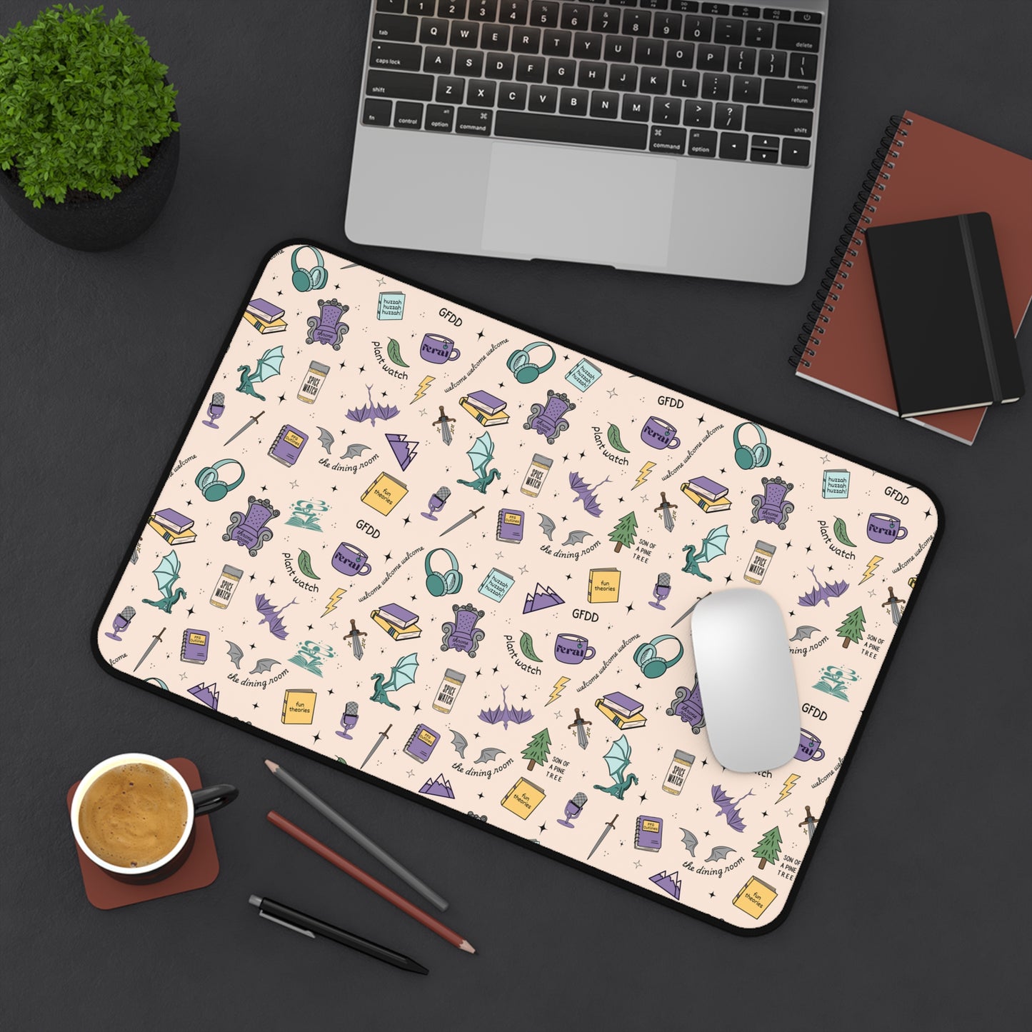 FFG Doodle Desk Mat