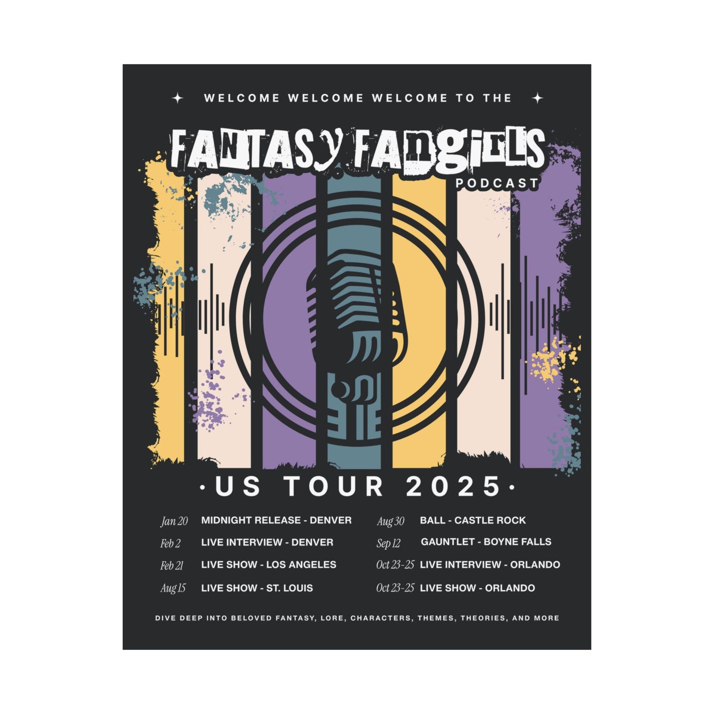 FFG US Tour 2025 Poster