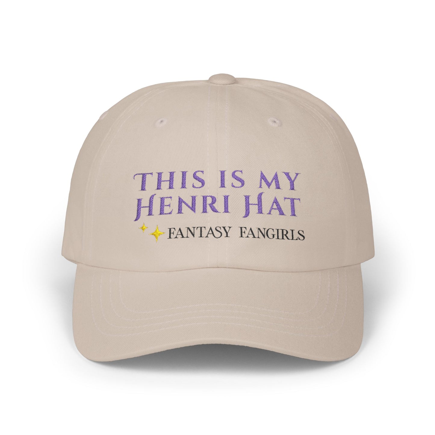 This is My Henri Hat - White, Stone