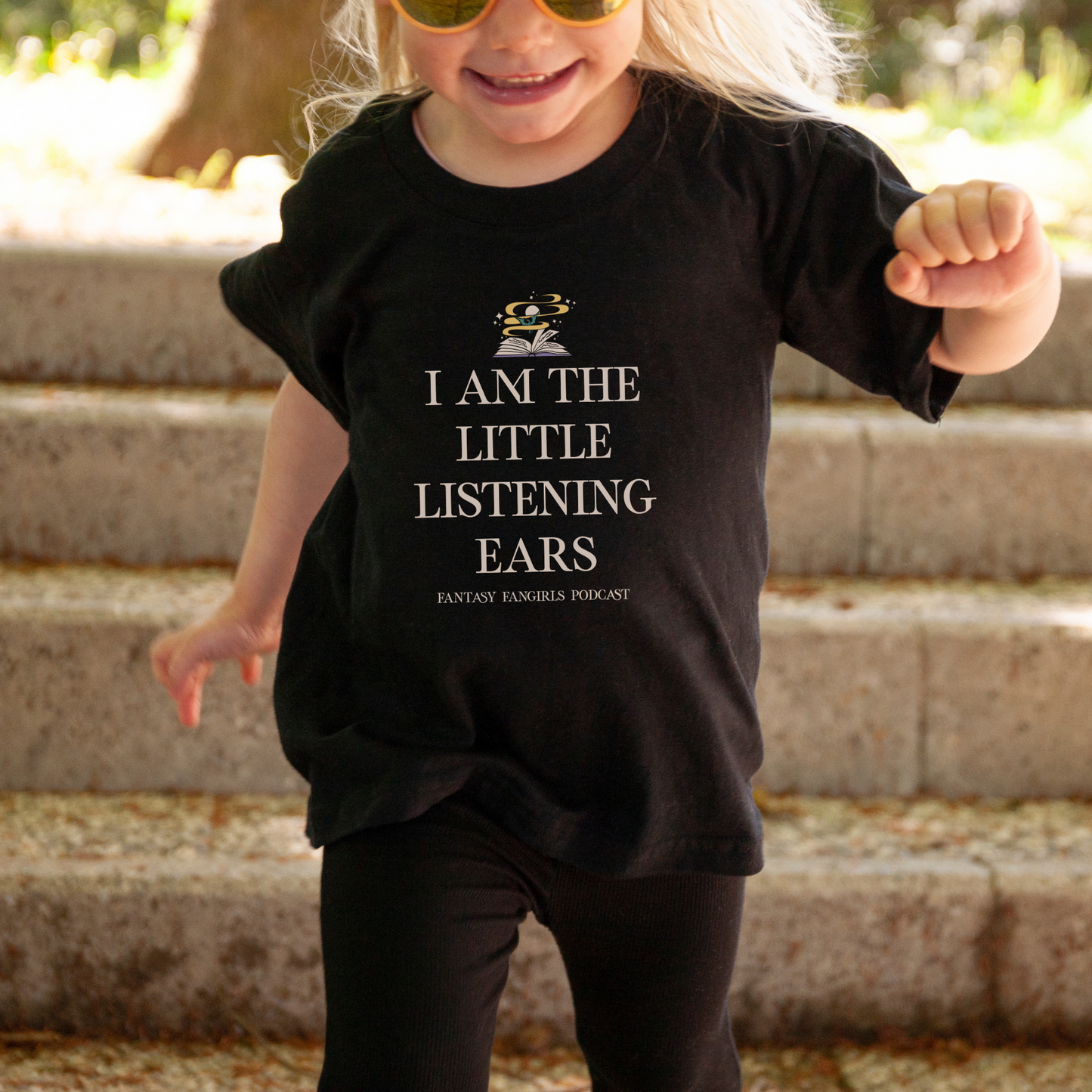 Toddler Little Listening Ears Sleeve Tee