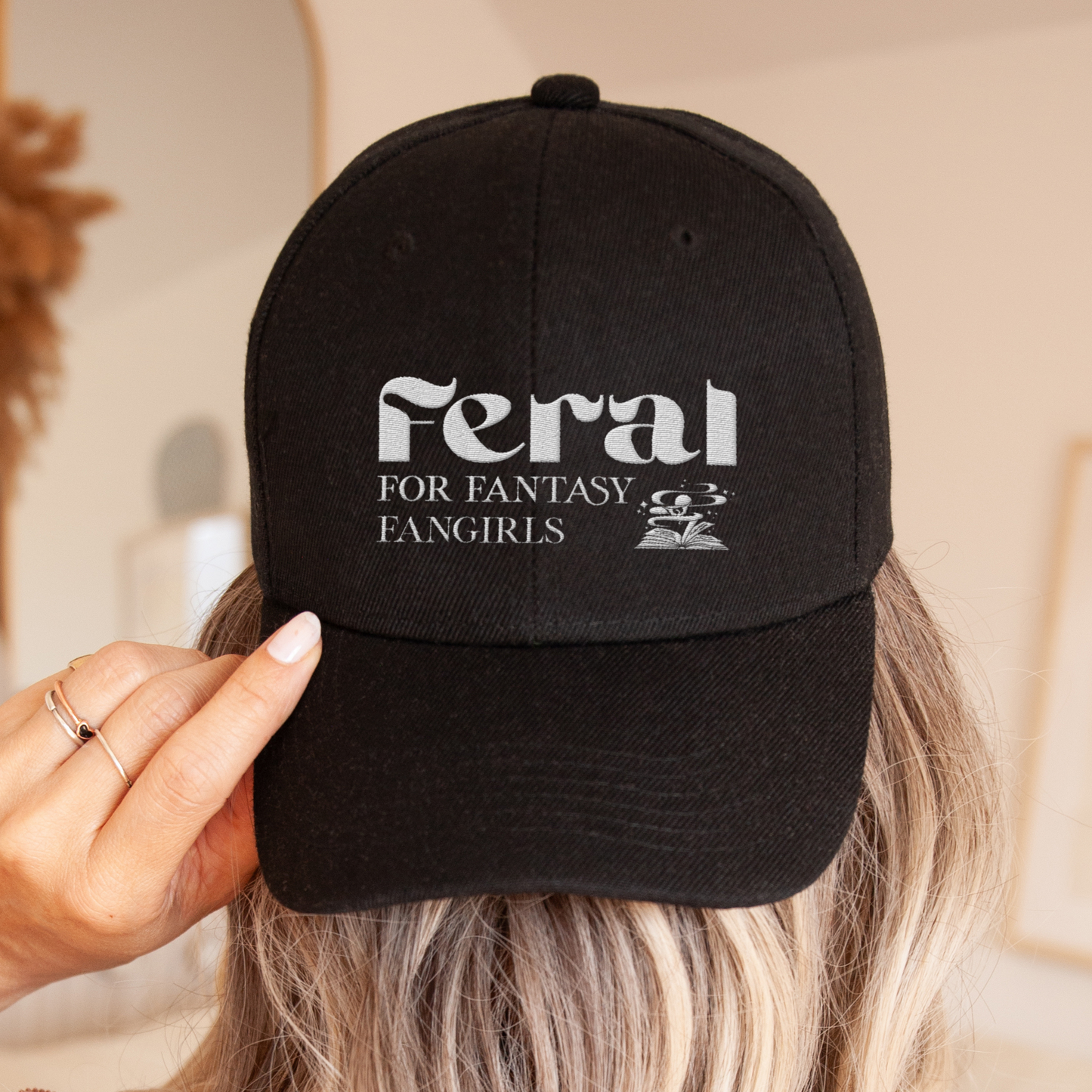 Feral For FFG Embroidered Baseball Cap (Black, Navy, Spruce, Grey)