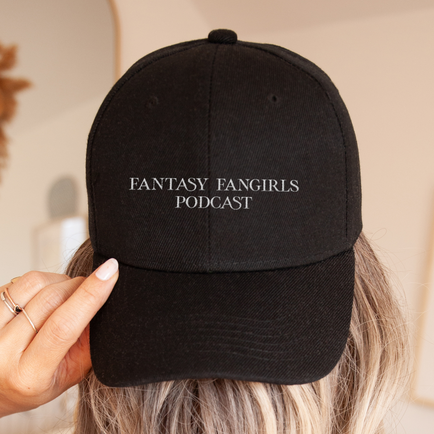 Fantasy Fangirls Embroidered Baseball Cap (Black, Navy, Spruce)