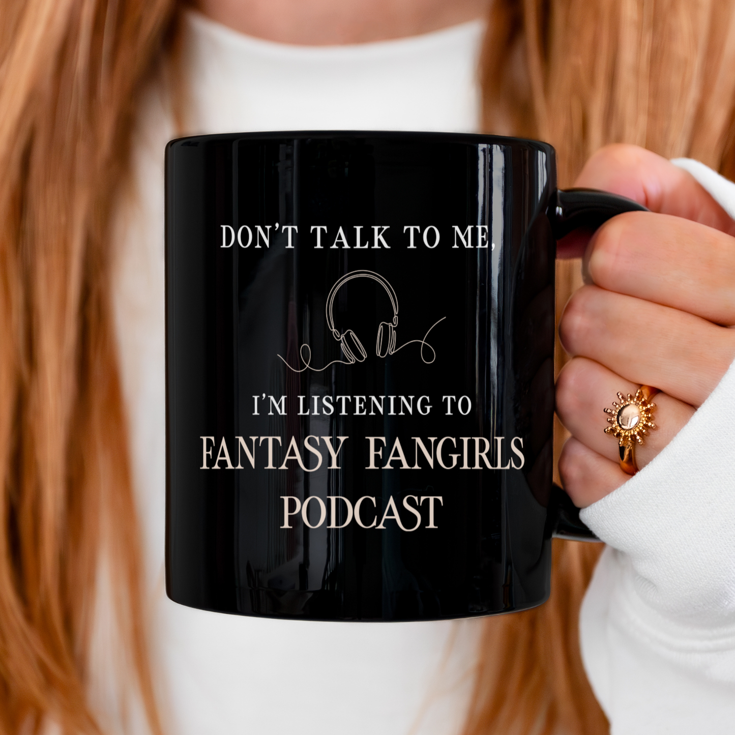 Don't Talk to Me Mug (Black)