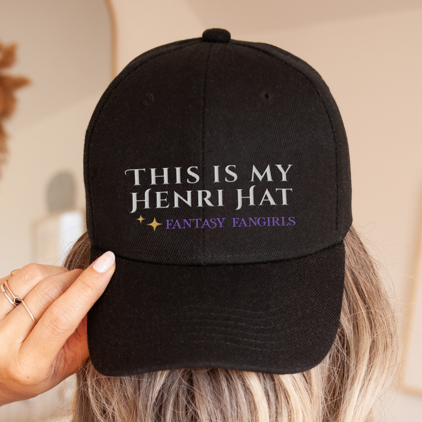 This is My Henri Hat - Black