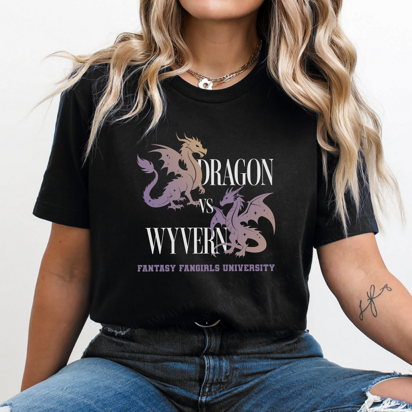 Dragon vs. Wyvern | FFGU Unisex Short Sleeve Tee