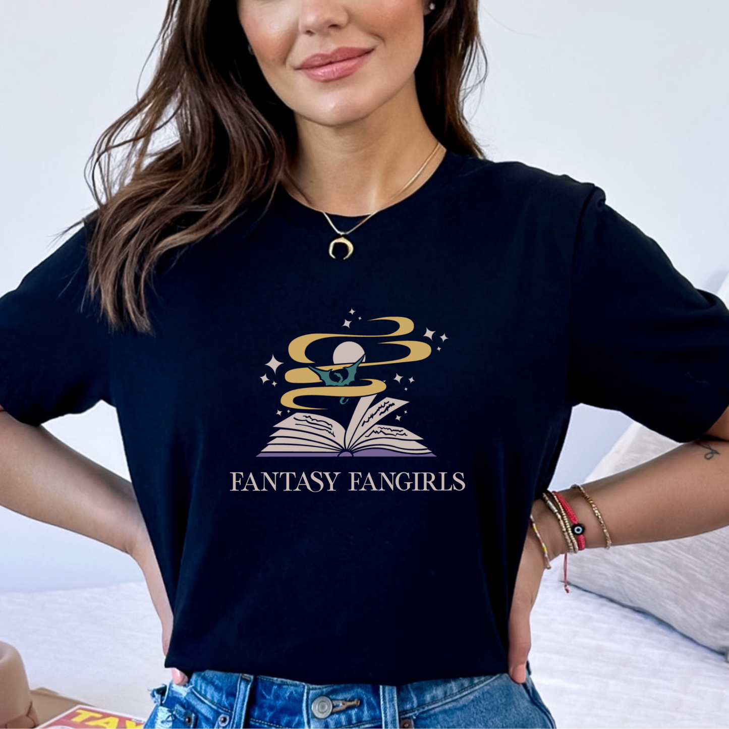 Fantasy Fangirls Logo Unisex Tee