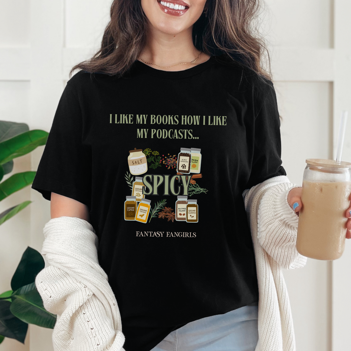 I Like My Podcasts Spicy Unisex Tee