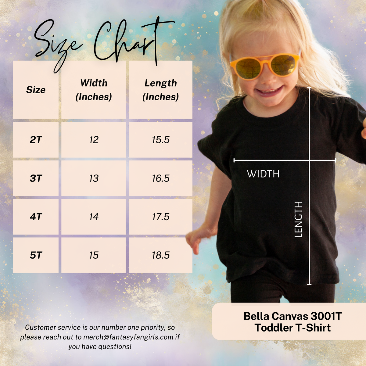 Fantasy FanWitches Toddler Tee