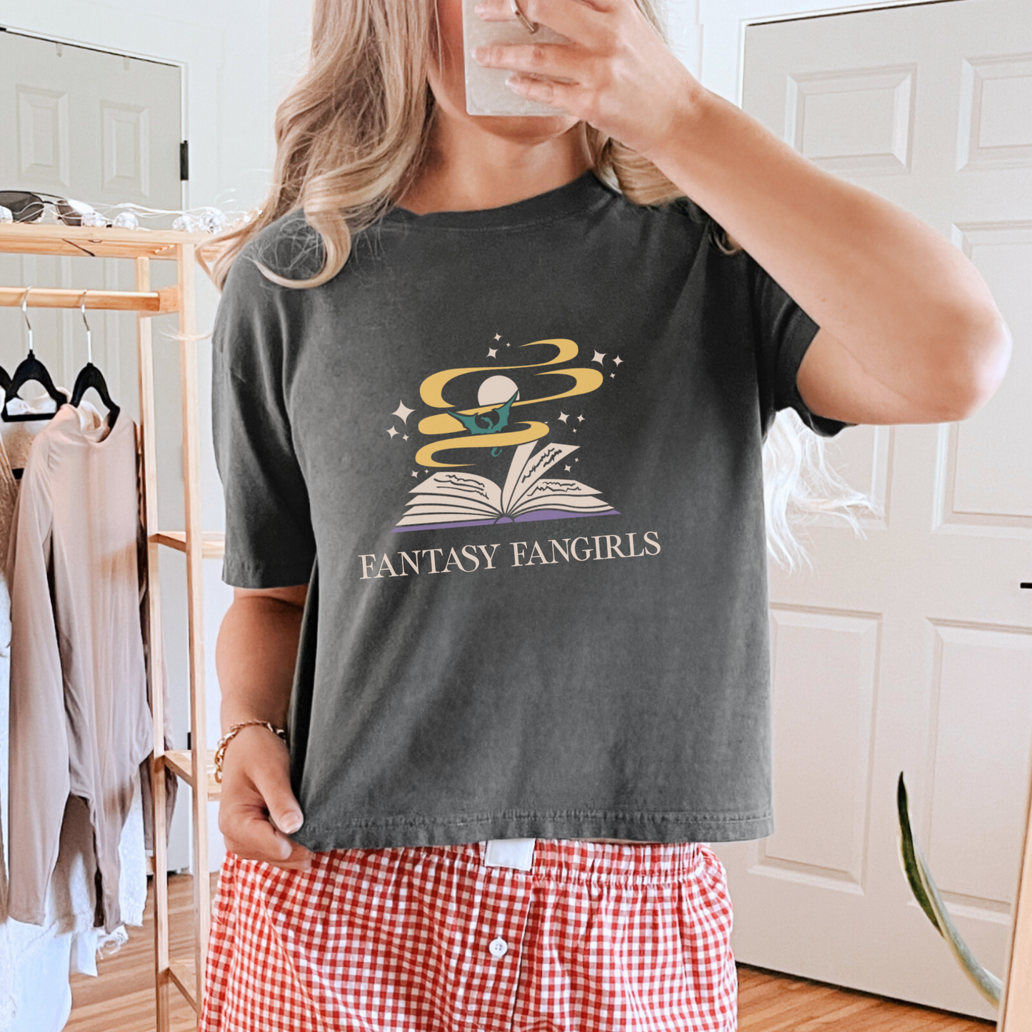 Fantasy Fangirls Logo Women's Crop Top
