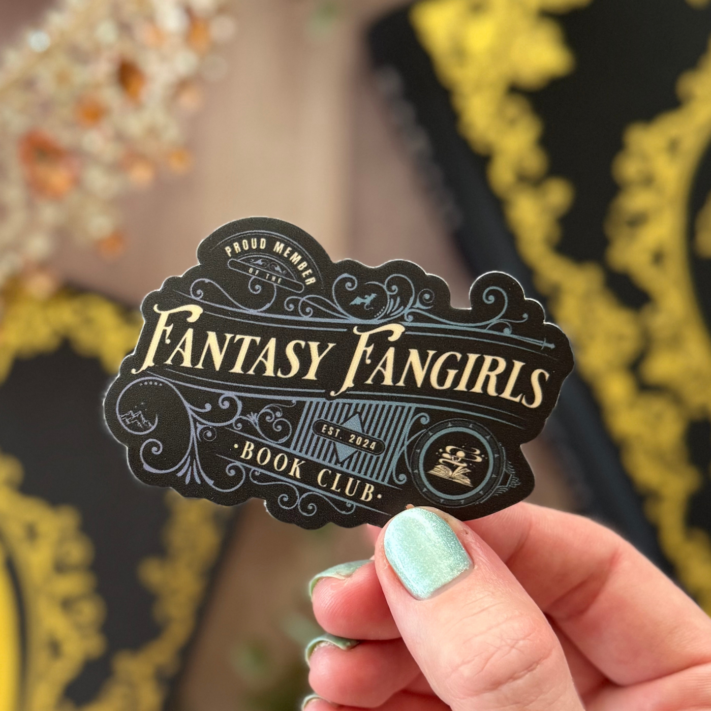 Book Club Sign Sticker (FanClub)
