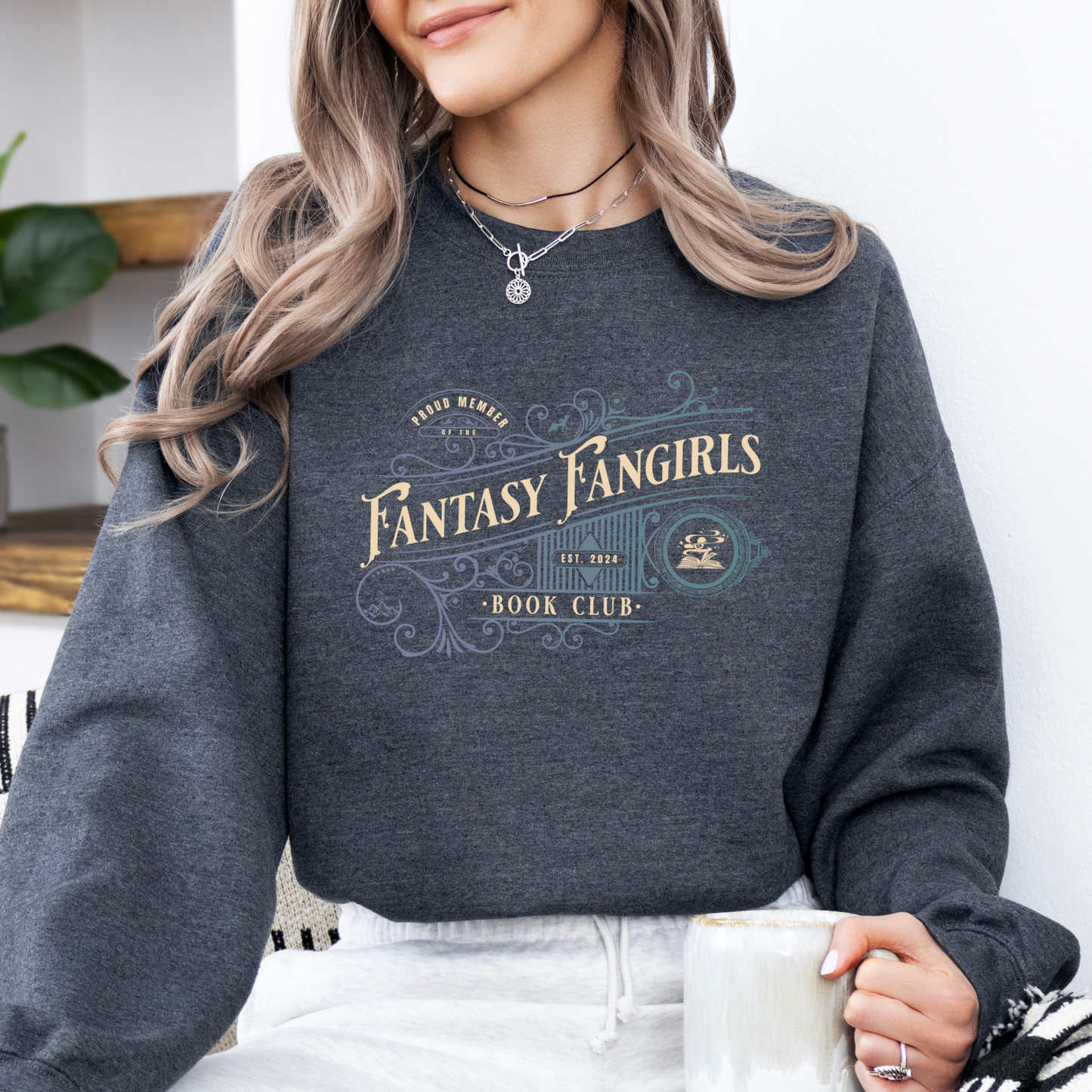 FFG Book Club Sign Unisex Crewneck Sweatshirt (FanClub)