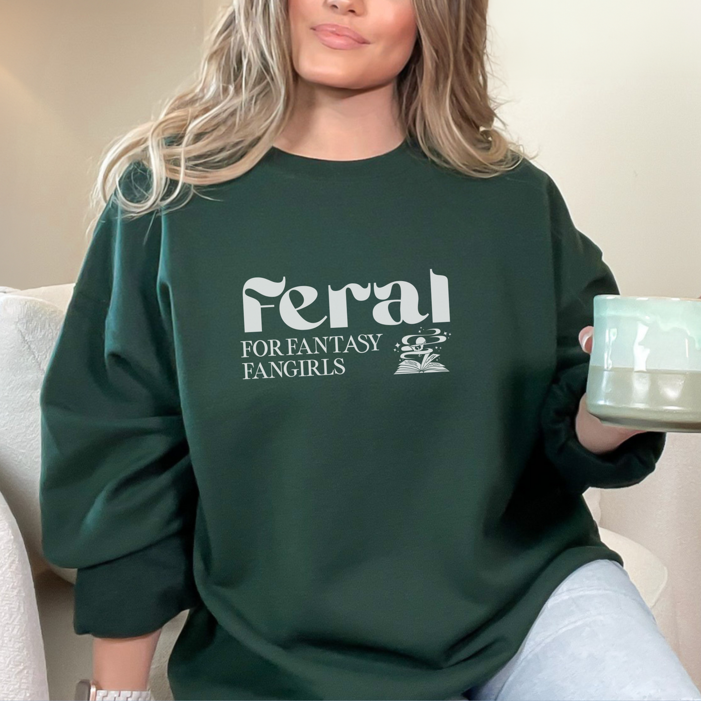 Feral For FFG Unisex Crewneck Sweatshirt