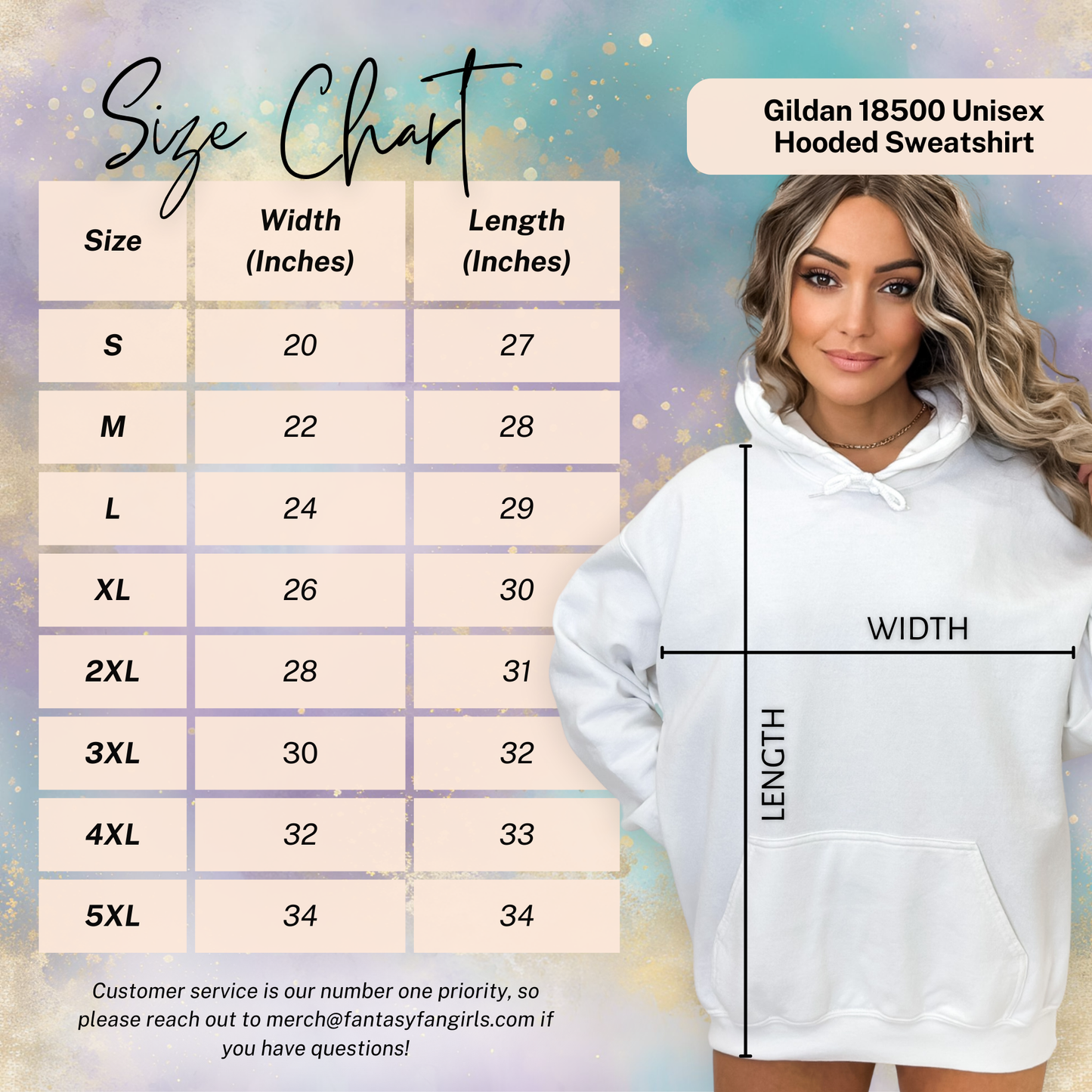 Fantasy Fangirls Unisex Hooded Sweatshirt