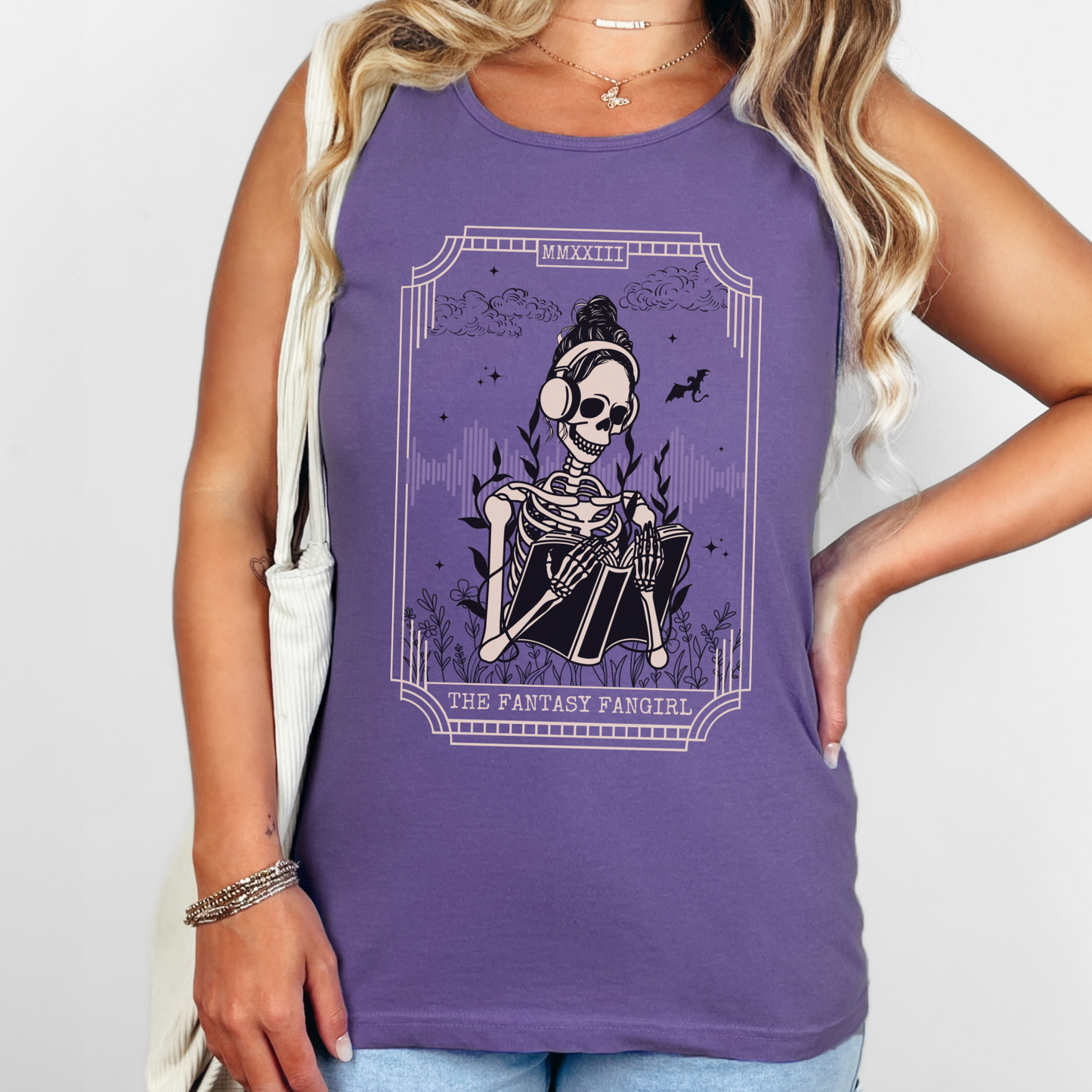 The Fantasy Fangirl Unisex Tank Top