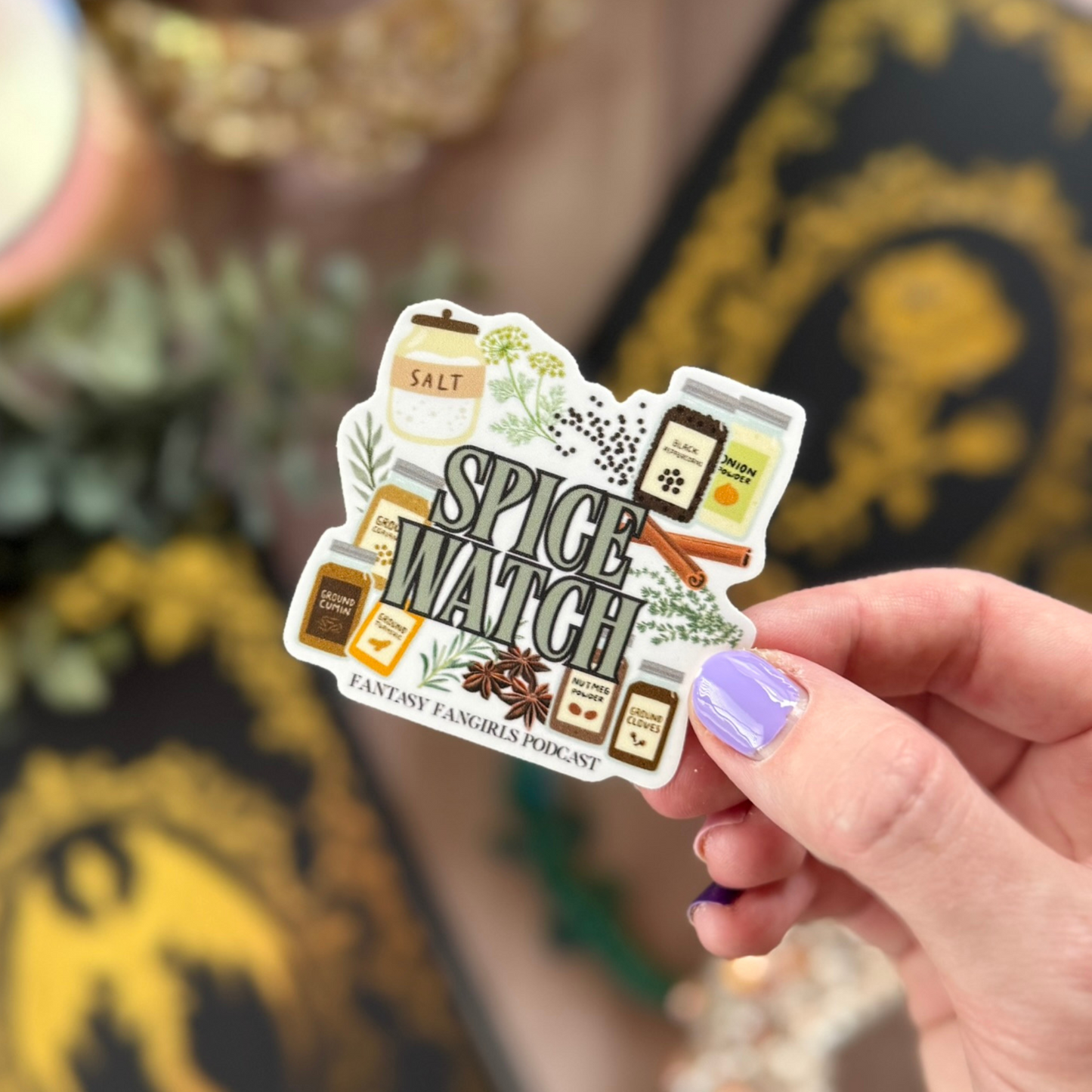 Spice Watch Sticker