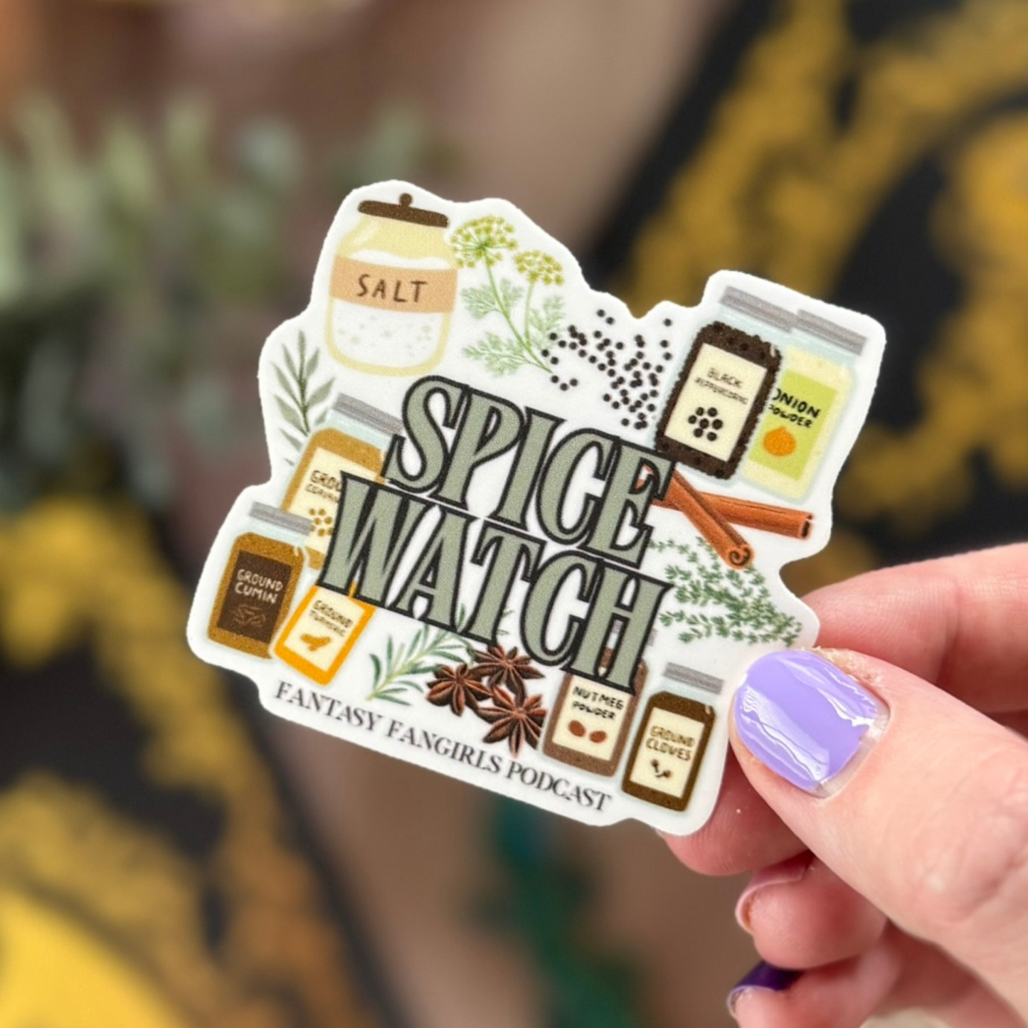Spice Watch Sticker