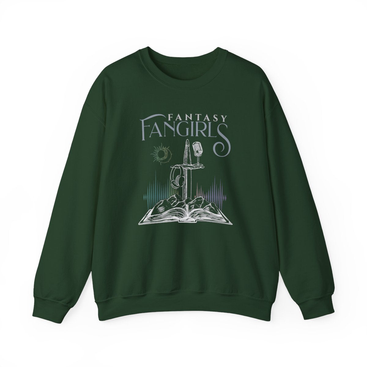 A Court of Mics & Headphones Unisex Crewneck Sweatshirt