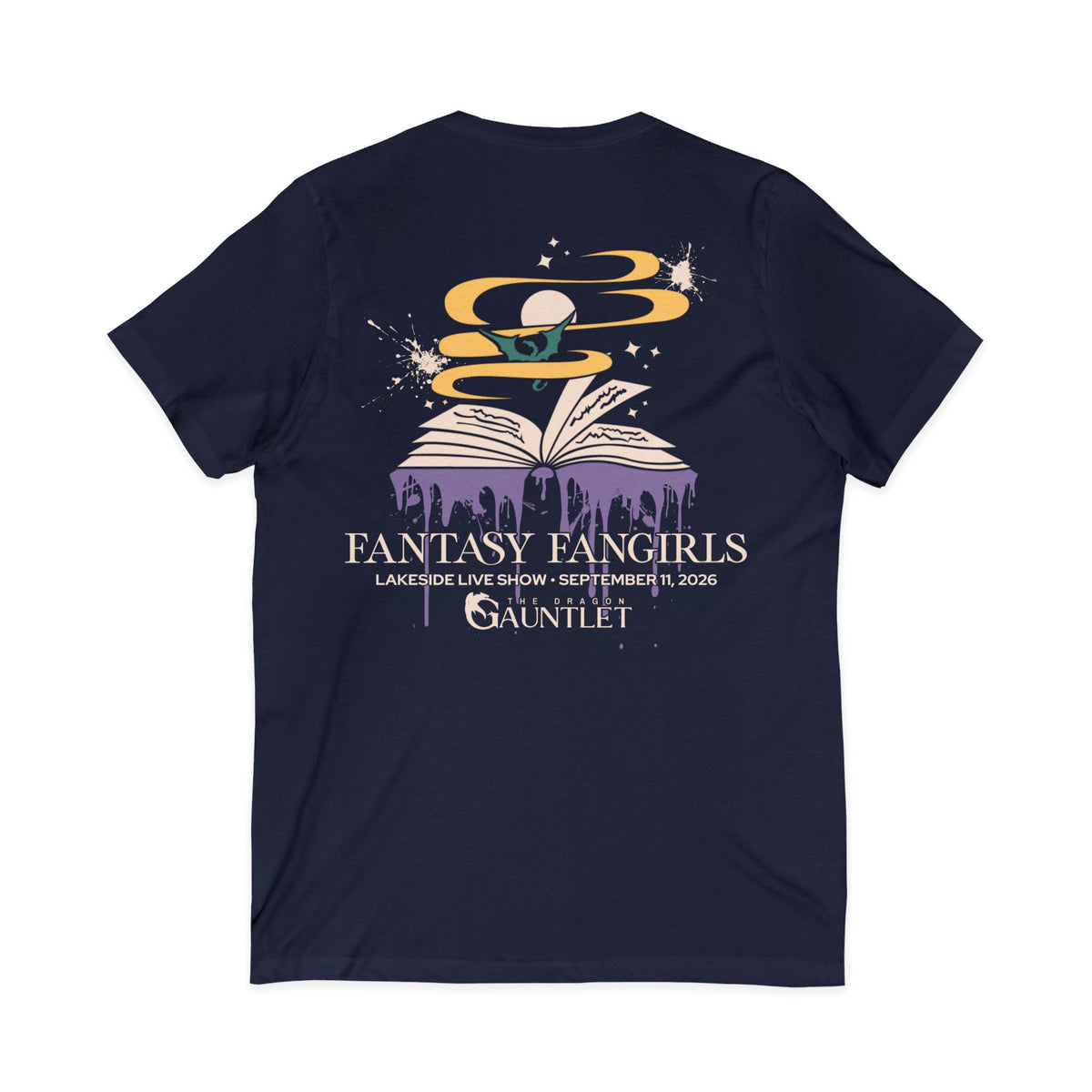 FFG x Dragon Gauntlet Live Show Unisex Sleeve V-Neck Tee