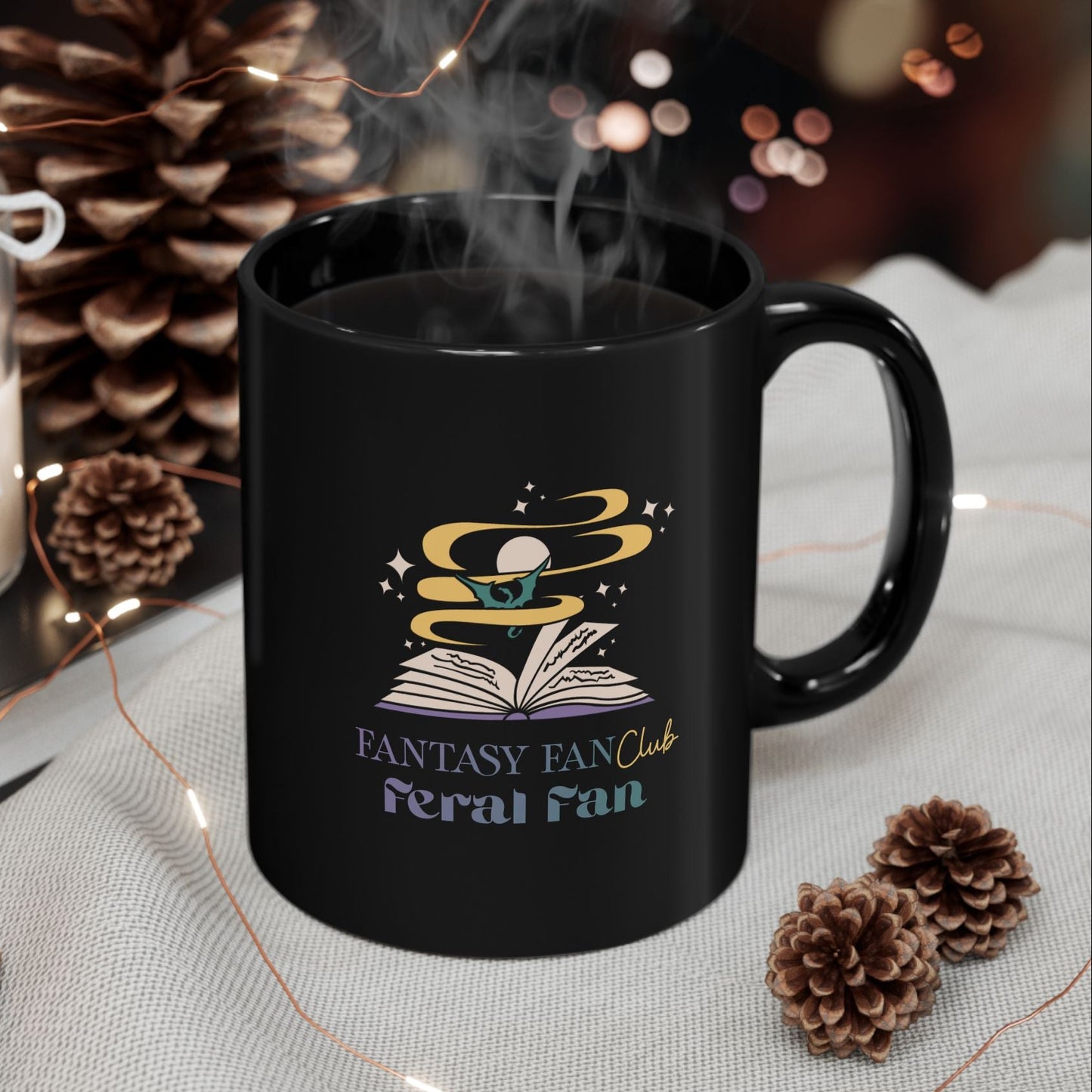 Feral Fan Black Mug (FanClub)