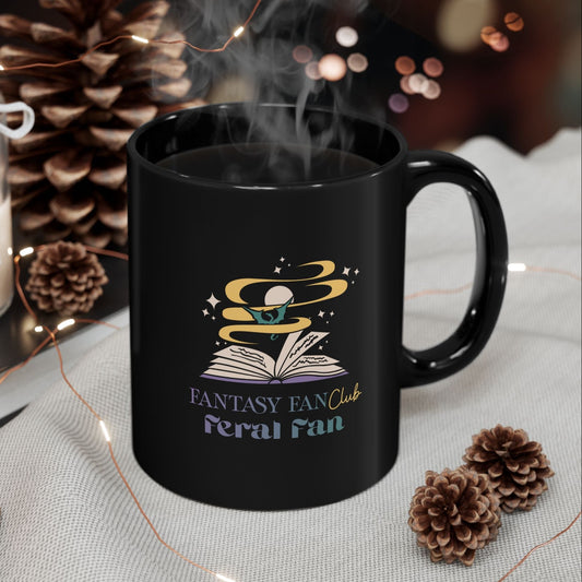 Feral Fan Black Mug (FanClub)